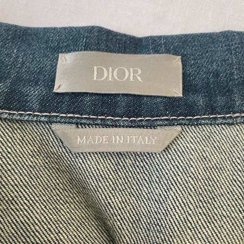 Dior DiorKENNY SCHARF single-breasted long-sleeved denim jacket Size US S / EU 44-46 / 1 - 3 Thumbnail
