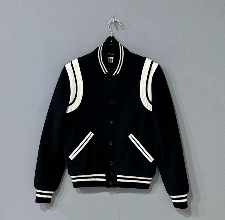 Saint Laurent Paris Saint Laurent Paris Classic black and white Teddy jacket 25 Size XS / US 0-2 / IT 36-38 - 1 Thumbnail