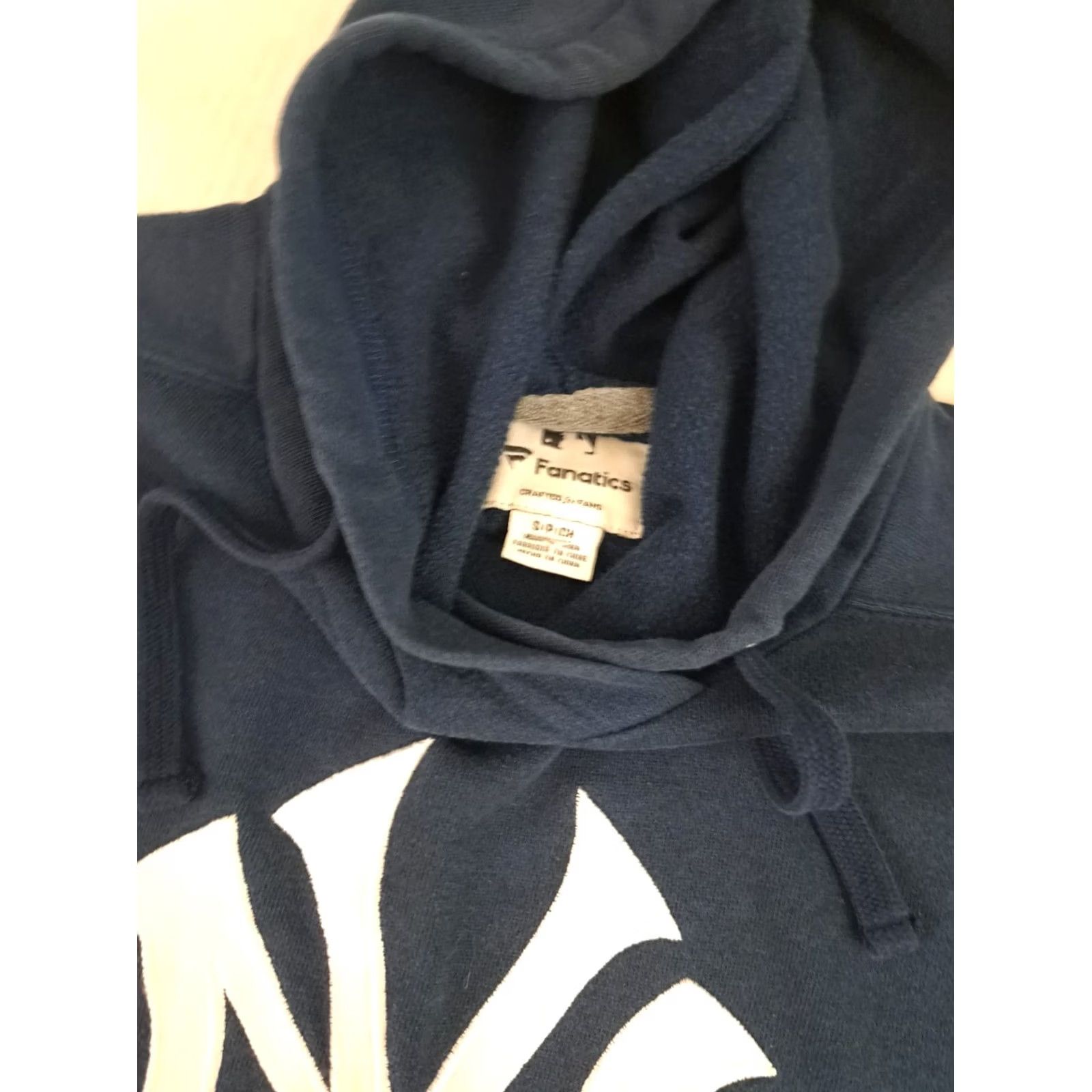 Vintage VINTAGE New York Yankees Hoodie Woman Small Logo Stitched Cotton Canvas Fanatics Size S / US 4 / IT 40 - 5 Thumbnail
