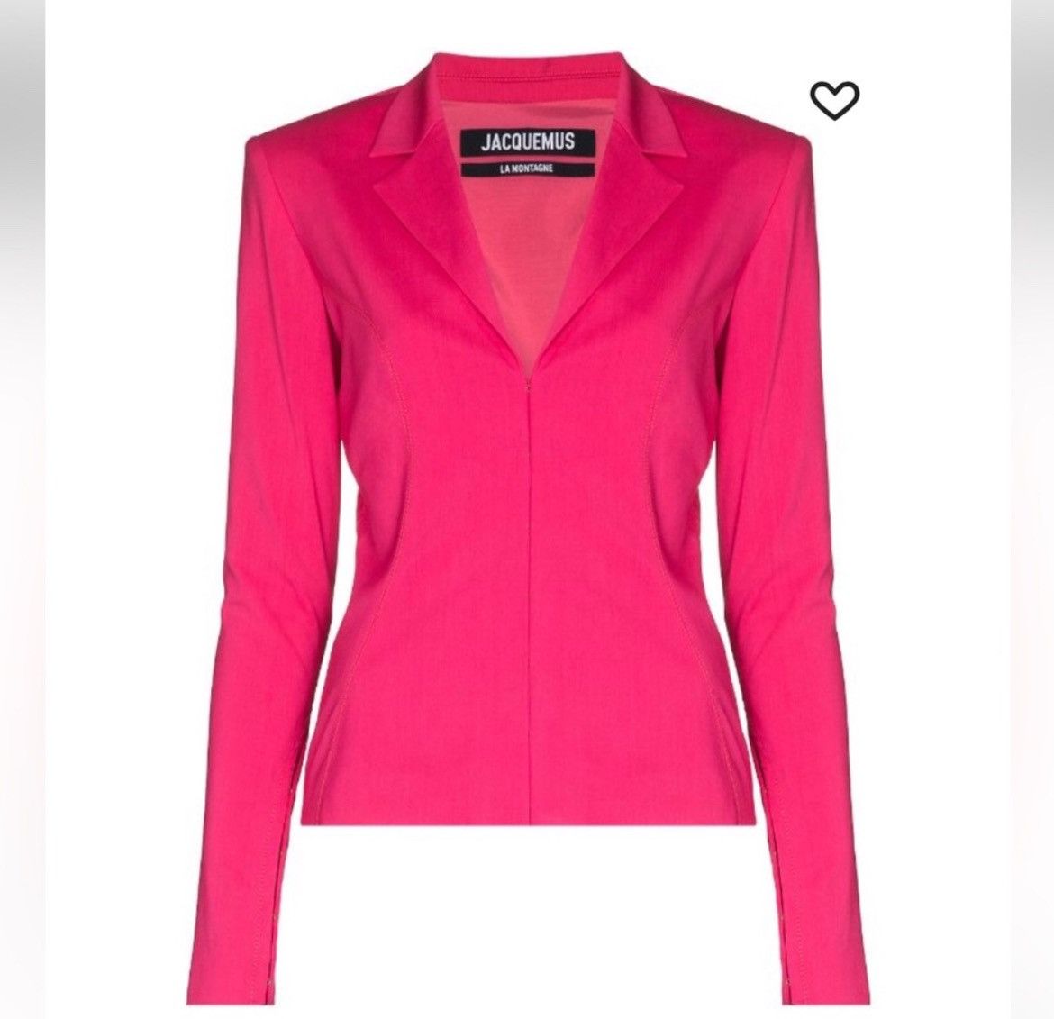 Jacquemus Jacquemus La Veste Obiou Fitted Blazer Top Size XS / US 0-2 / IT 36-38 - 3 Thumbnail