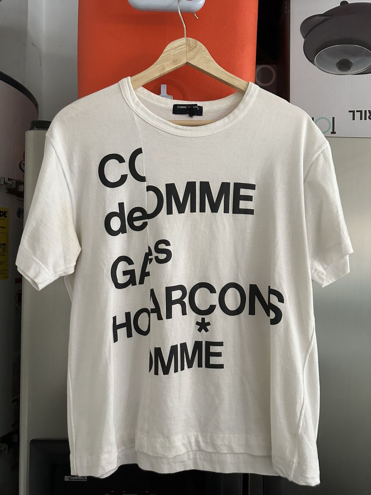 Comme Des Garcons Homme Split Logo | Grailed