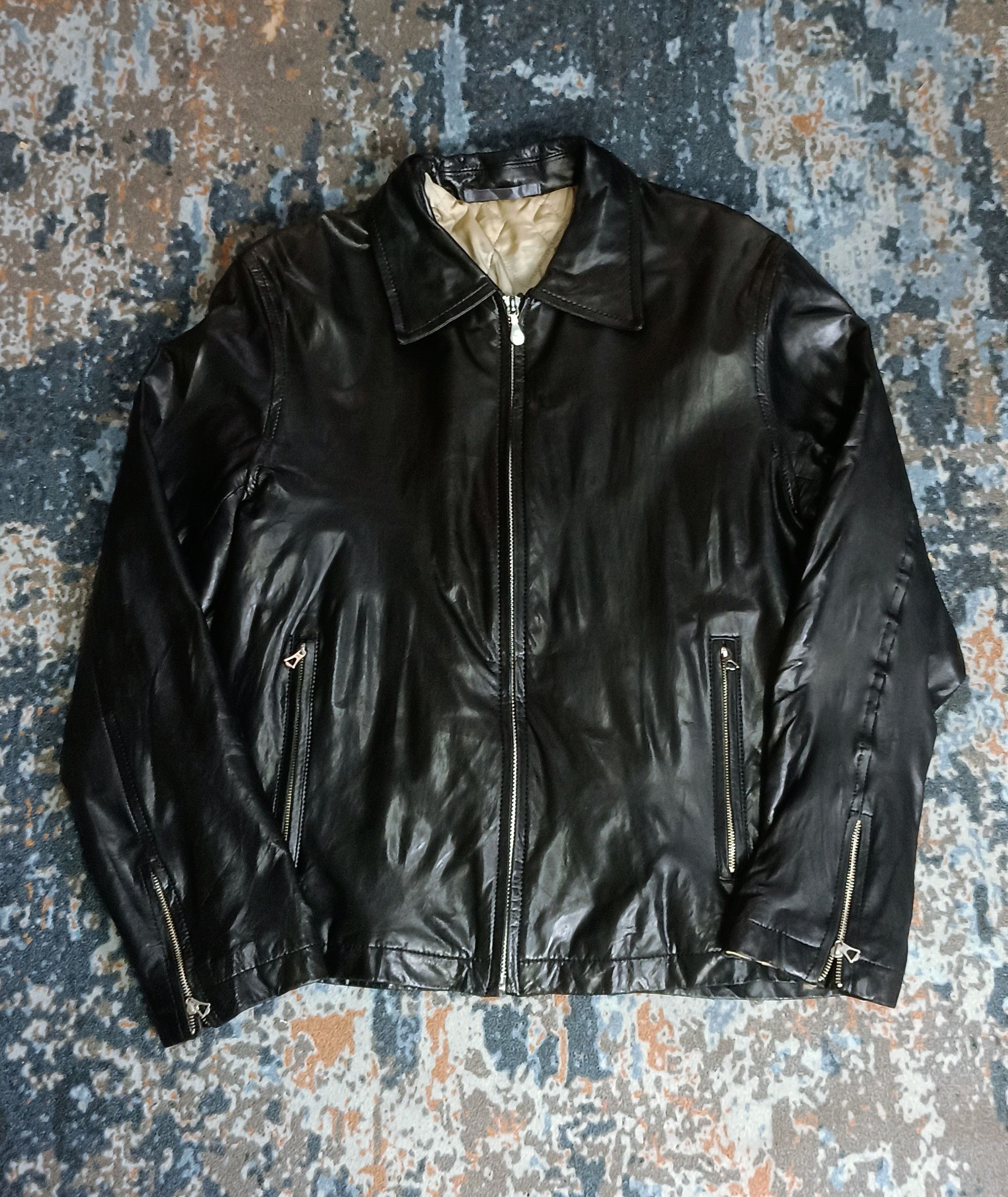 Paul Smith Paul Smith London Cowhide Cupra Jacket Size US M / EU 48-50 / 2 - 1 Thumbnail