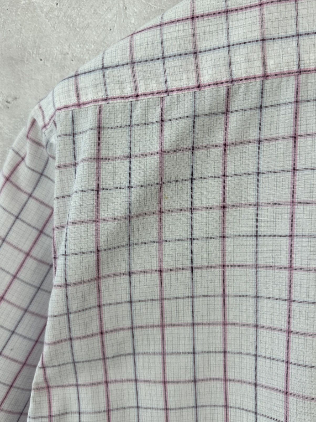 Yves Saint Laurent YSL Vintage YvesSaintLaurent Check Short Sleeve Shirt Size US L / EU 52-54 / 3 - 10 Thumbnail