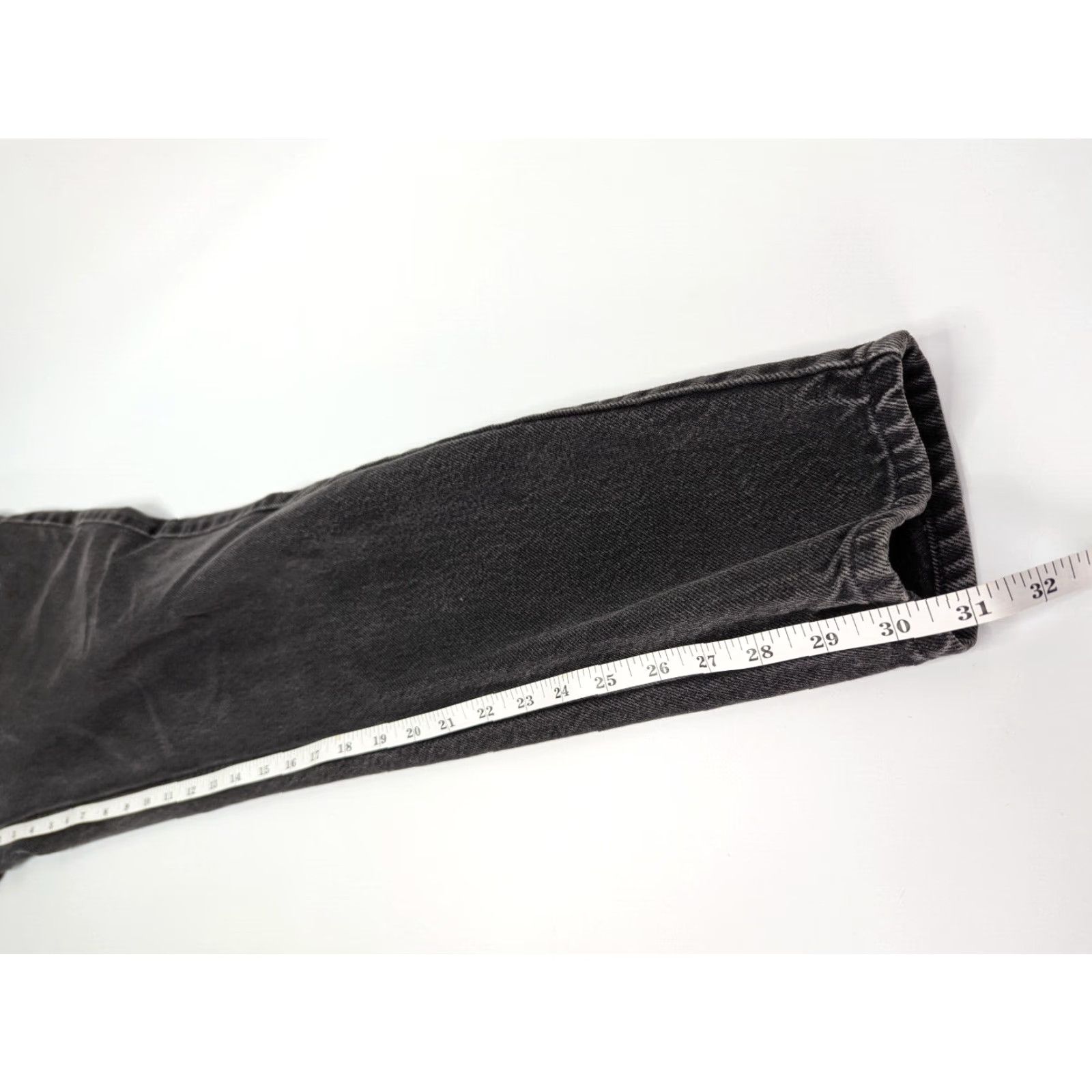 Anchor Blue VINTAGE Anchor Blue Jeans Relaxed Women's 28x30 Black Denim 30 Inseam Y2k Style Size 28" / US 6 / IT 42 - 5 Thumbnail