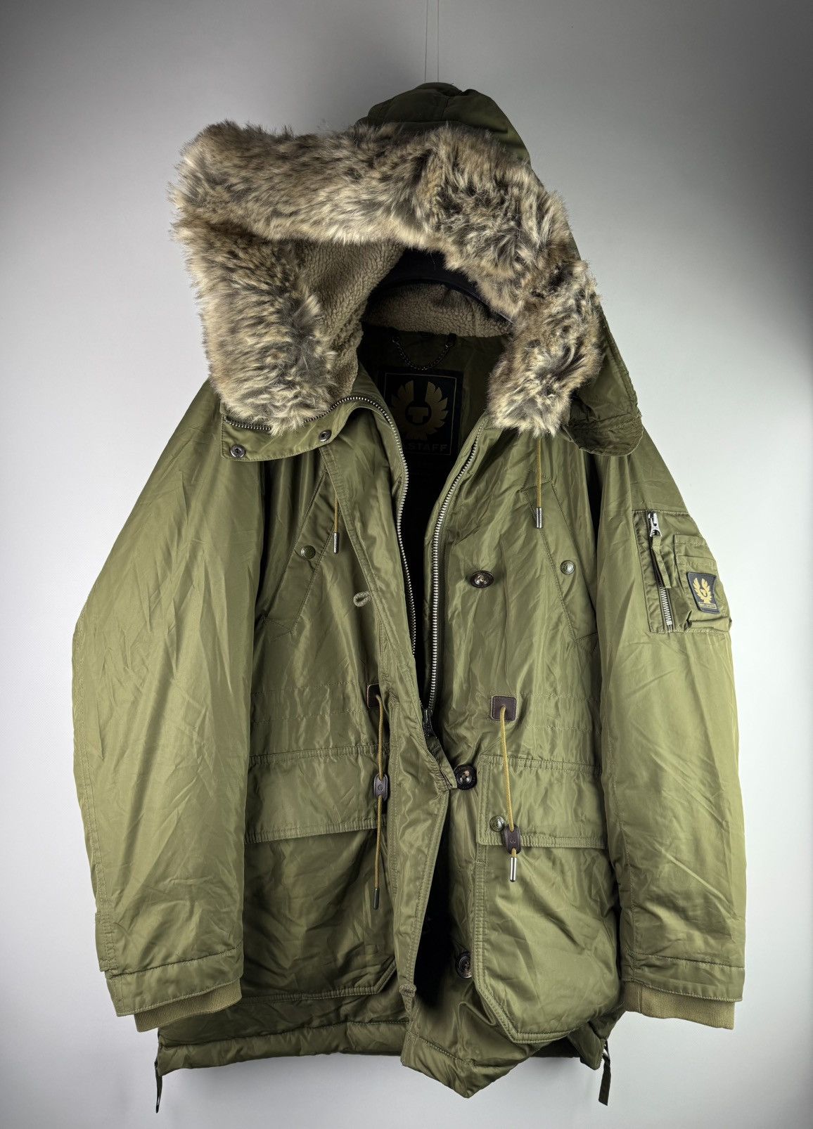 Belstaff Belstaff Puffer Hooded 750 Down Fill Parka Winter Jacket 🥶 Size XL / US 12-14 / IT 48-50 - 1 Thumbnail
