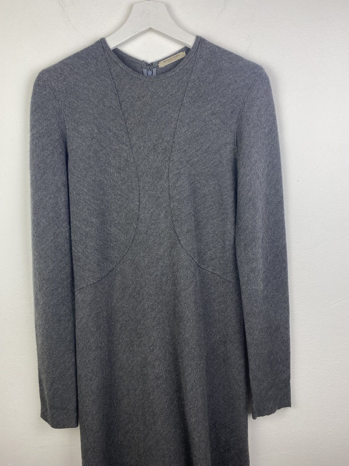 Bottega Veneta Bottega Veneta Cashmere Blend Midi Basic Dress SZ S-M Size S / US 4 / IT 40 - 2 Thumbnail