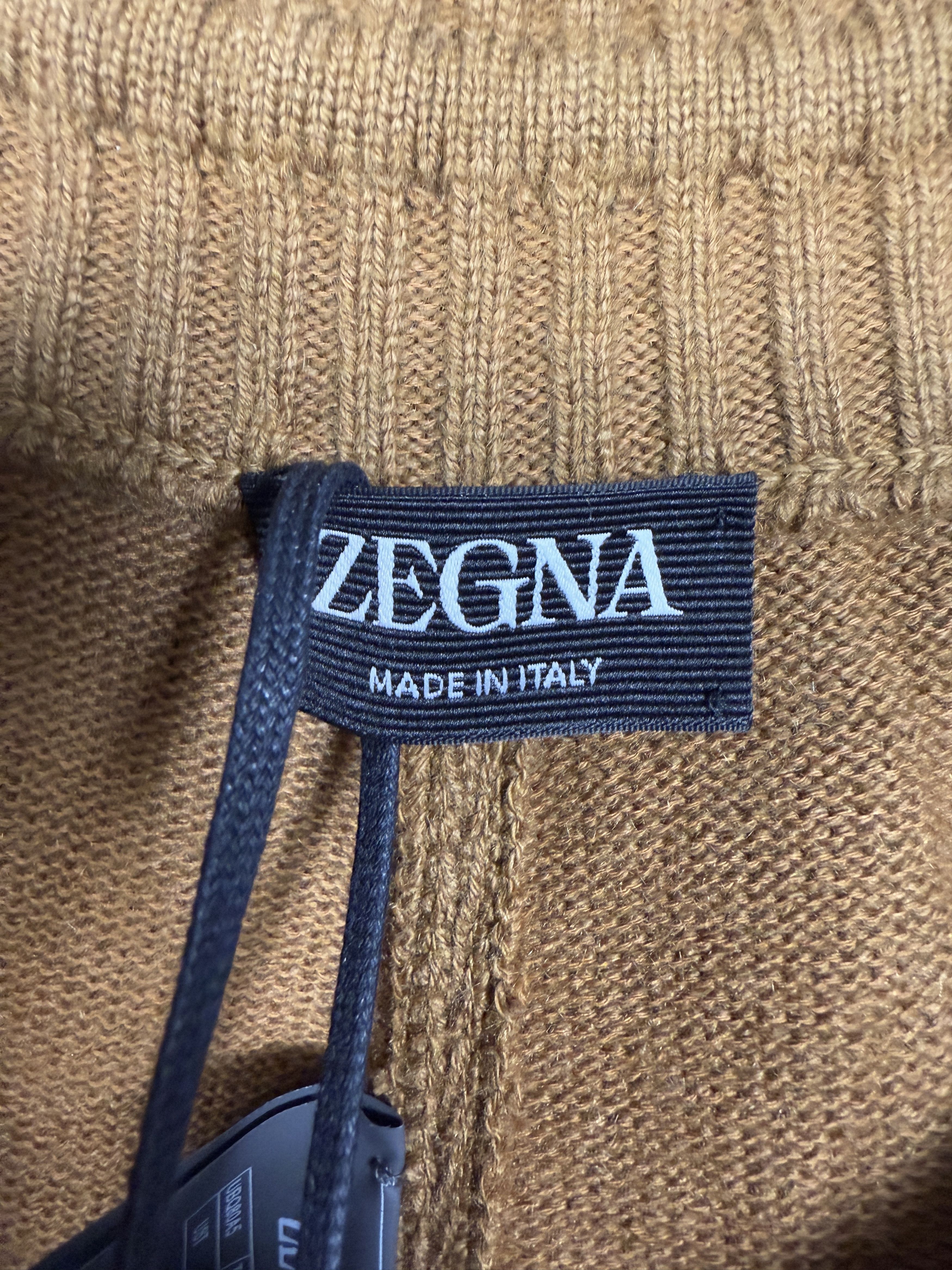 Ermenegildo Zegna $1850 Zegna Cashmere Cotton Knit Track pants AW 2024 Size US 34 / EU 50 - 9 Thumbnail