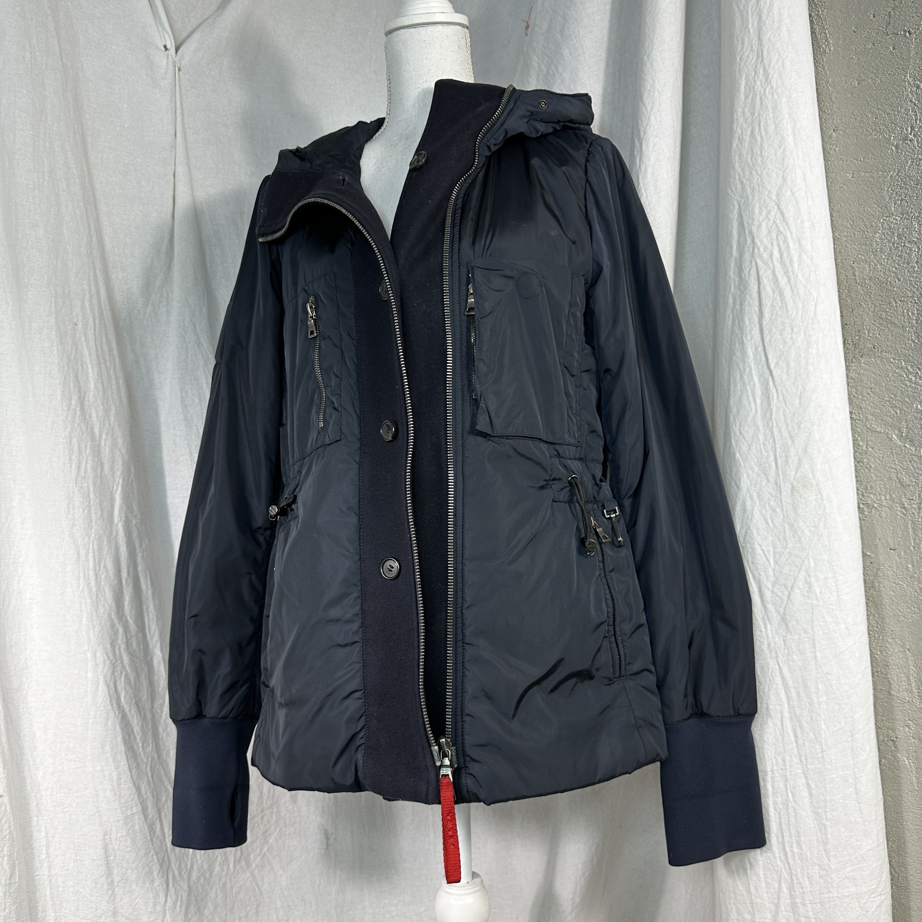 Designer × Prada × Vintage Prada Vintage Y2k Designer jacket coat Rare Size M / US 6-8 / IT 42-44 - 16 Thumbnail