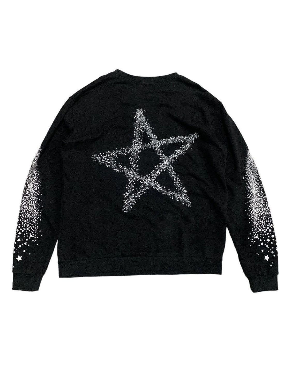 Beauty Beast × If Six Was Nine × Japanese Brand 2000s Japanese gothic laces studded star sweatshirt Size US L / EU 52-54 / 3 - 6 Thumbnail