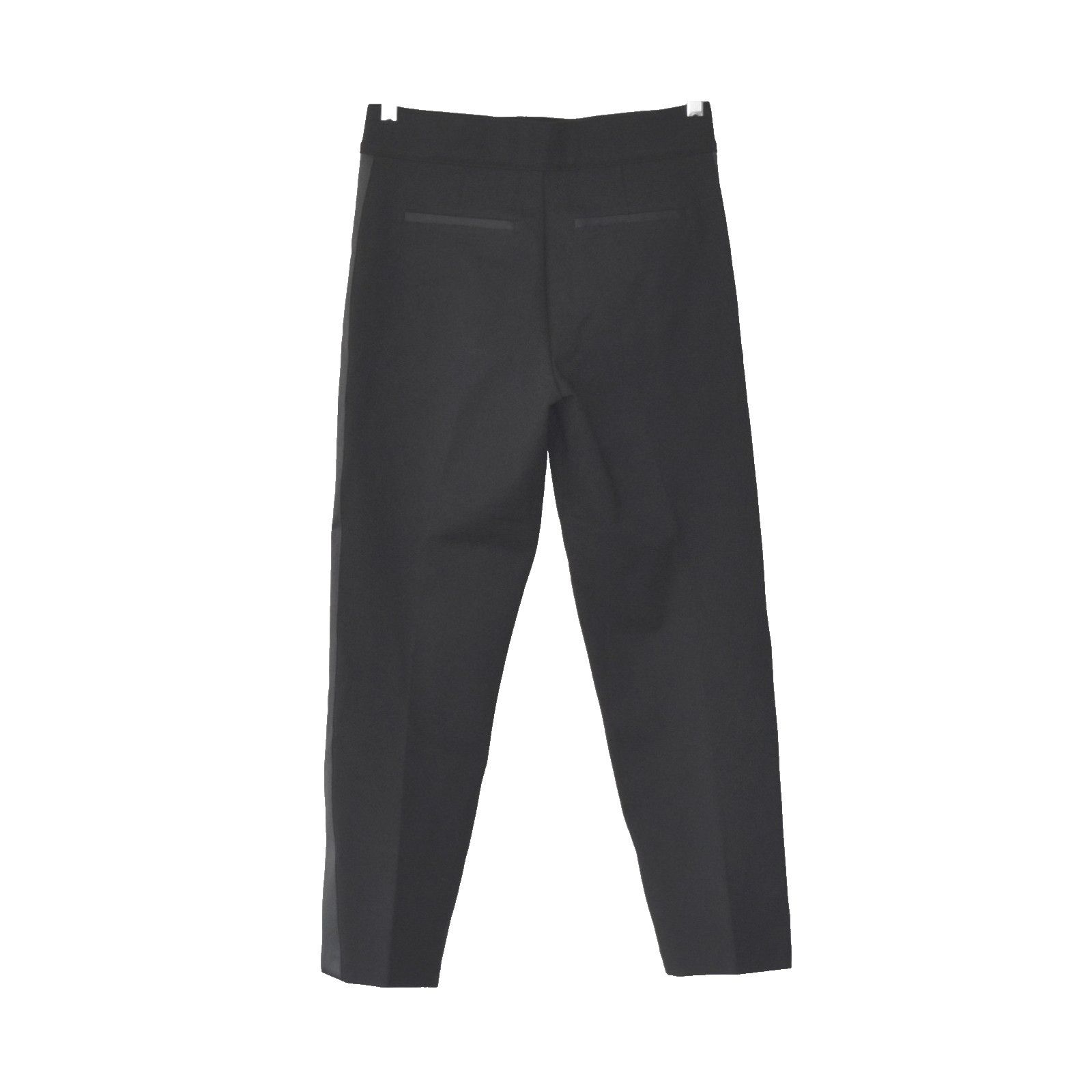 Spanx SPANX Classic Black Ponte Straight Satin Tape Pants Size M Size 29" - 2 Thumbnail