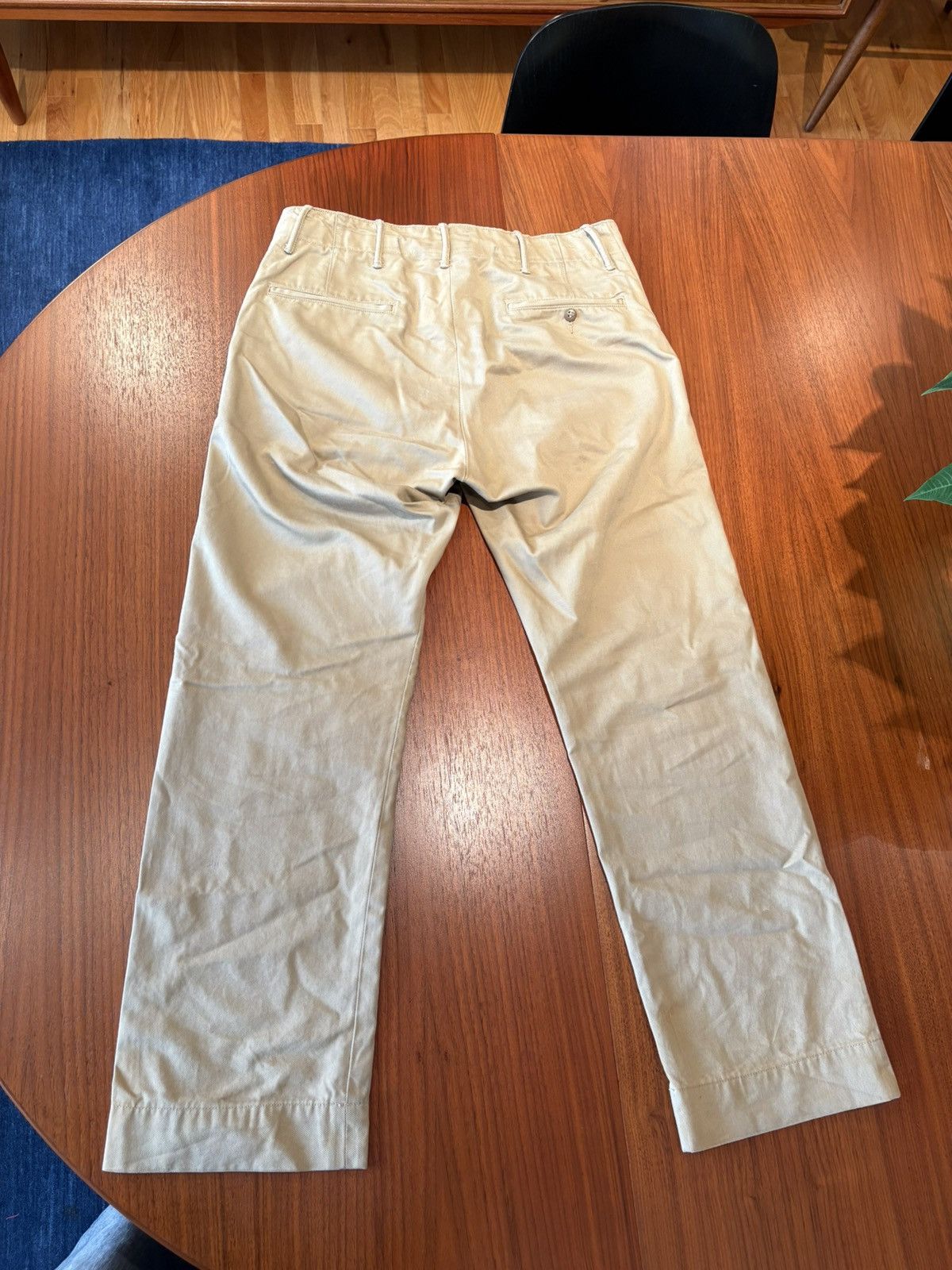 RRL Ralph Lauren RRL DOUBLE RL RALPH LAUREN FIELD FIT REPAIRED CHINO Size US 28 / EU 44 - 5 Thumbnail