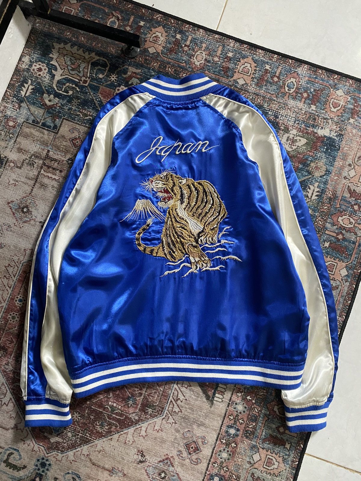 Vintage Bullet Noise Sukajan Jacket Size US L / EU 52-54 / 3 - 1 Thumbnail
