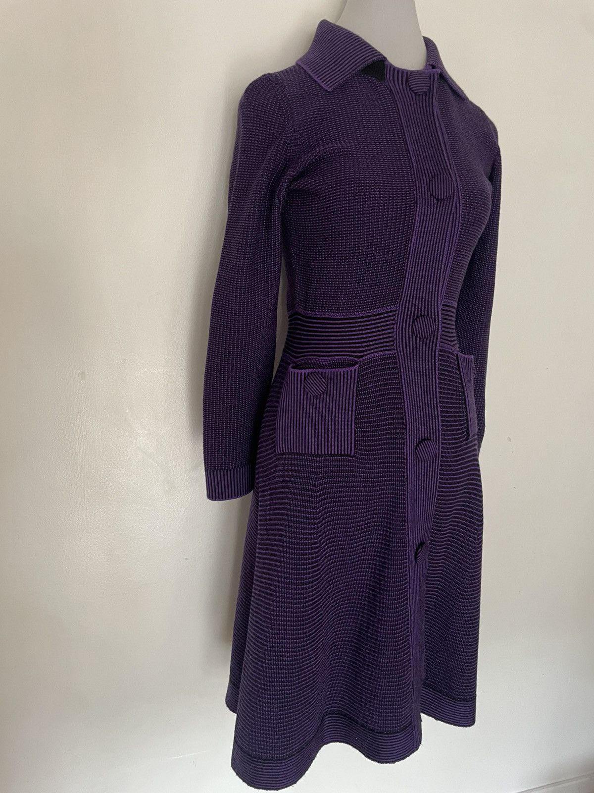 Dior CHRISTIAN DIOR SET DRESS AND LONG JACKET Size S / US 4 / IT 40 - 13 Thumbnail