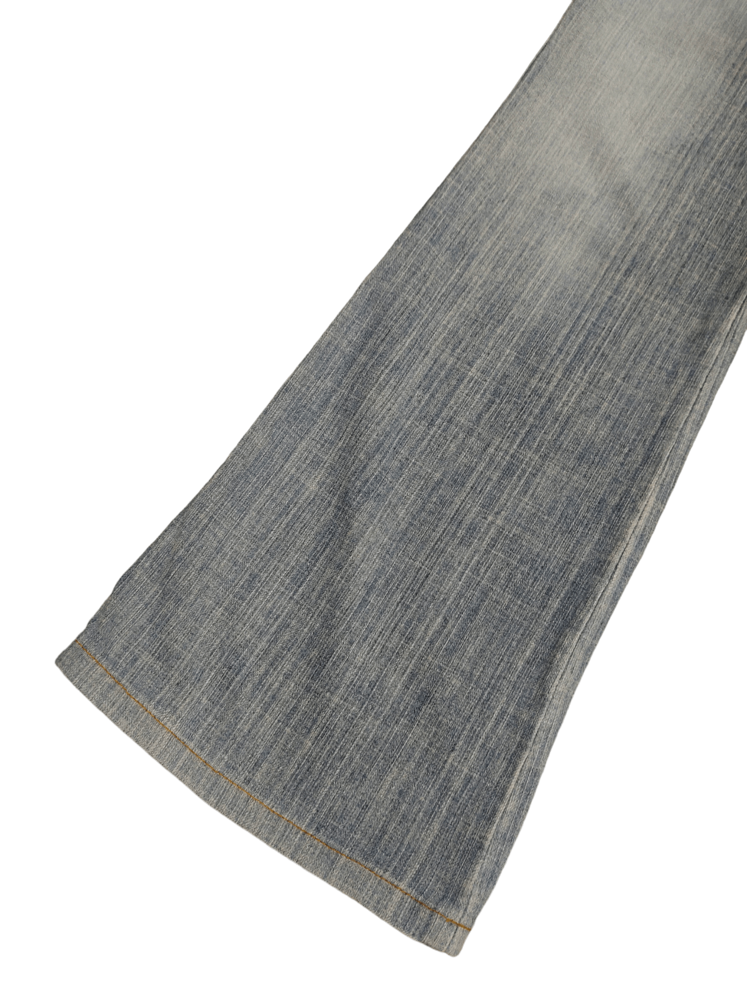 Le Grande Bleu (L.G.B.) Flare Jeans Et Boite Distress Faded Boot Cut Y2k Mudmax Size US 28 / EU 44 - 9 Thumbnail