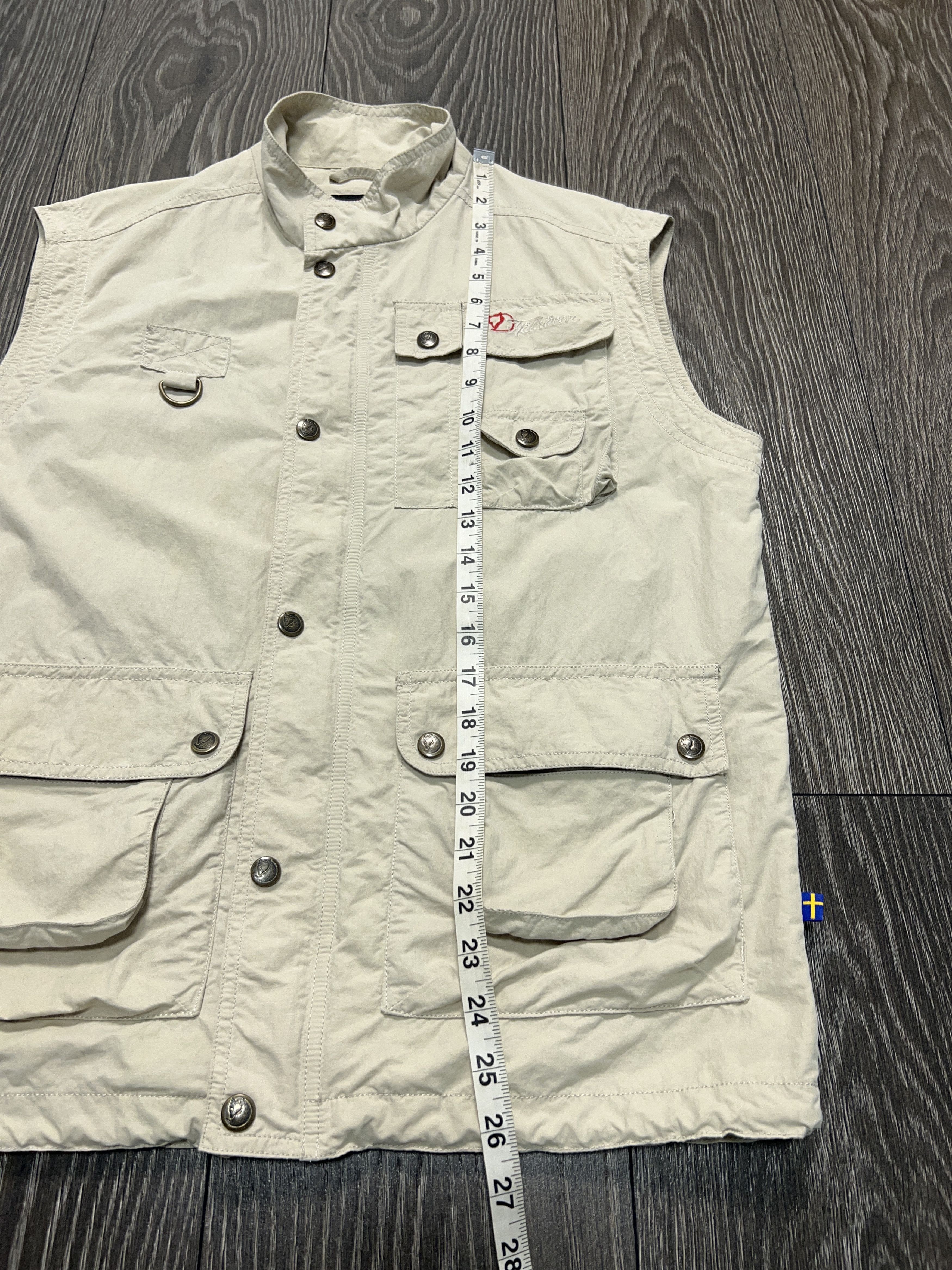 Fjallraven Mens Fjallraven Hunting Fishing Outdoor Vest Gilet Waistcoat Size US S / EU 44-46 / 1 - 8 Thumbnail