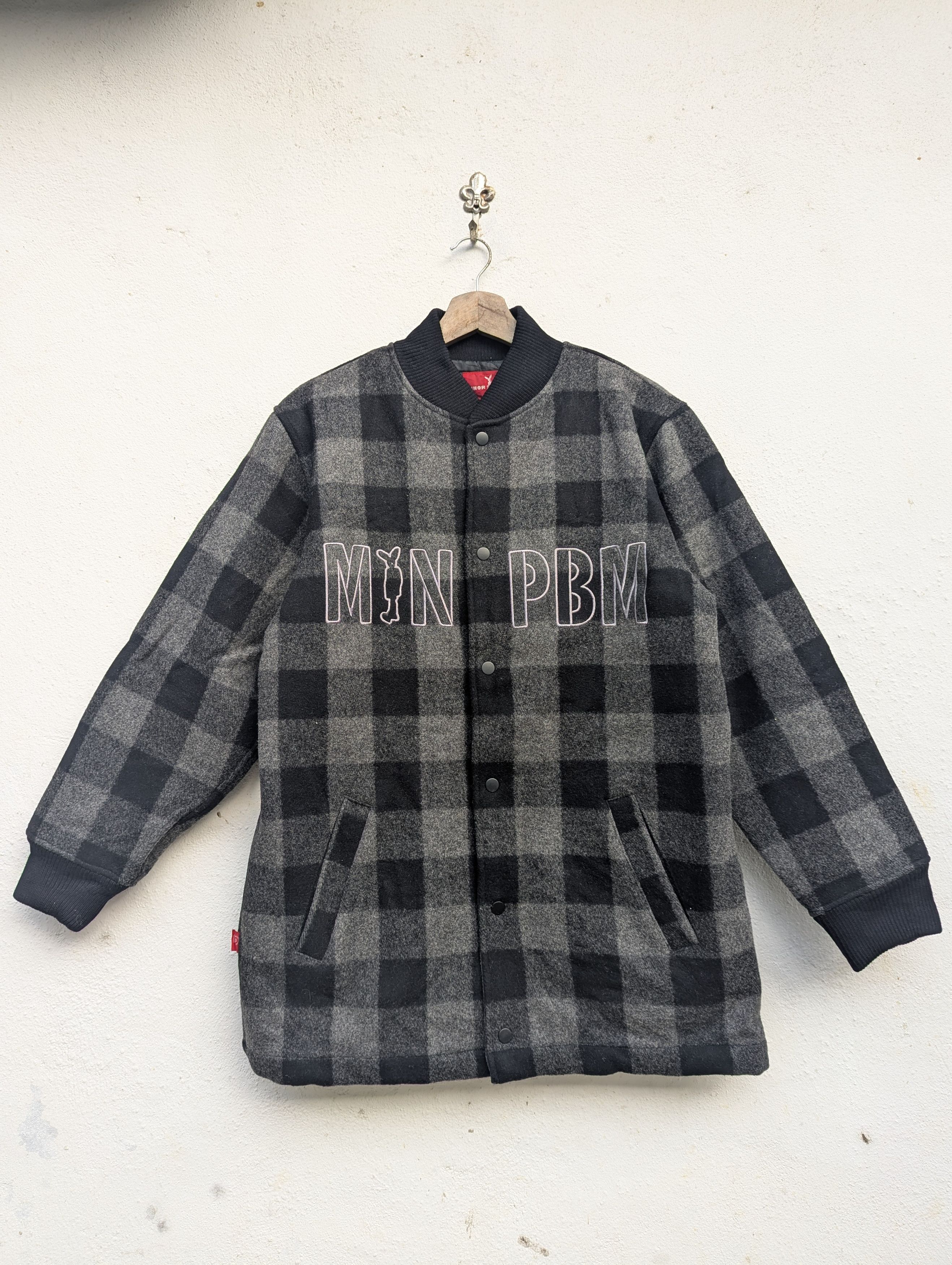 Japanese Brand MINOR PROBLEM CHECK PLAID TARTAN SNAP BUTTON JACKET Size US M / EU 48-50 / 2 - 11 Thumbnail