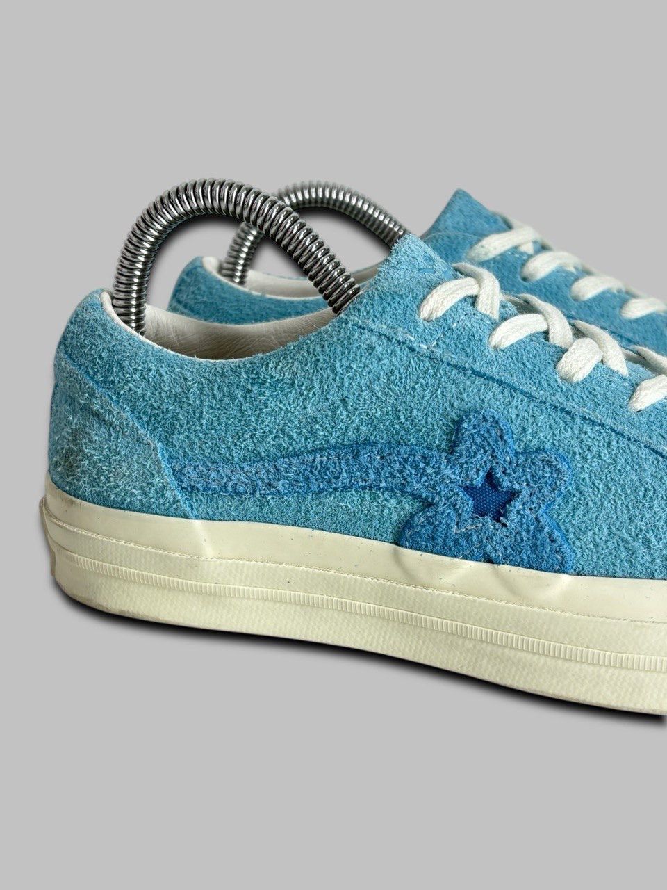 Converse × Golf le Fleur Golf Le Fleur x Converse Leather One Star Ox Bachelor Blue Size US 6 / IT 36 - 7 Thumbnail