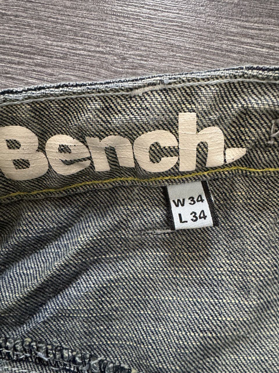 Jean Vintage Y2K Bench Jeans Pants Faded Size US 34 / EU 50 - 8 Thumbnail