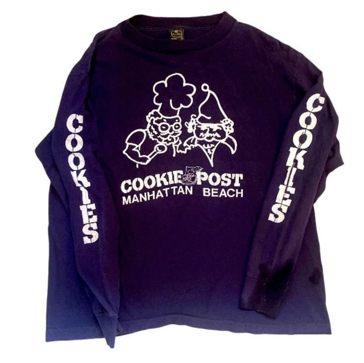 Anvil Vintage 80’s Cookie Post Shirt Size US XL / EU 56 / 4 - 1 Thumbnail