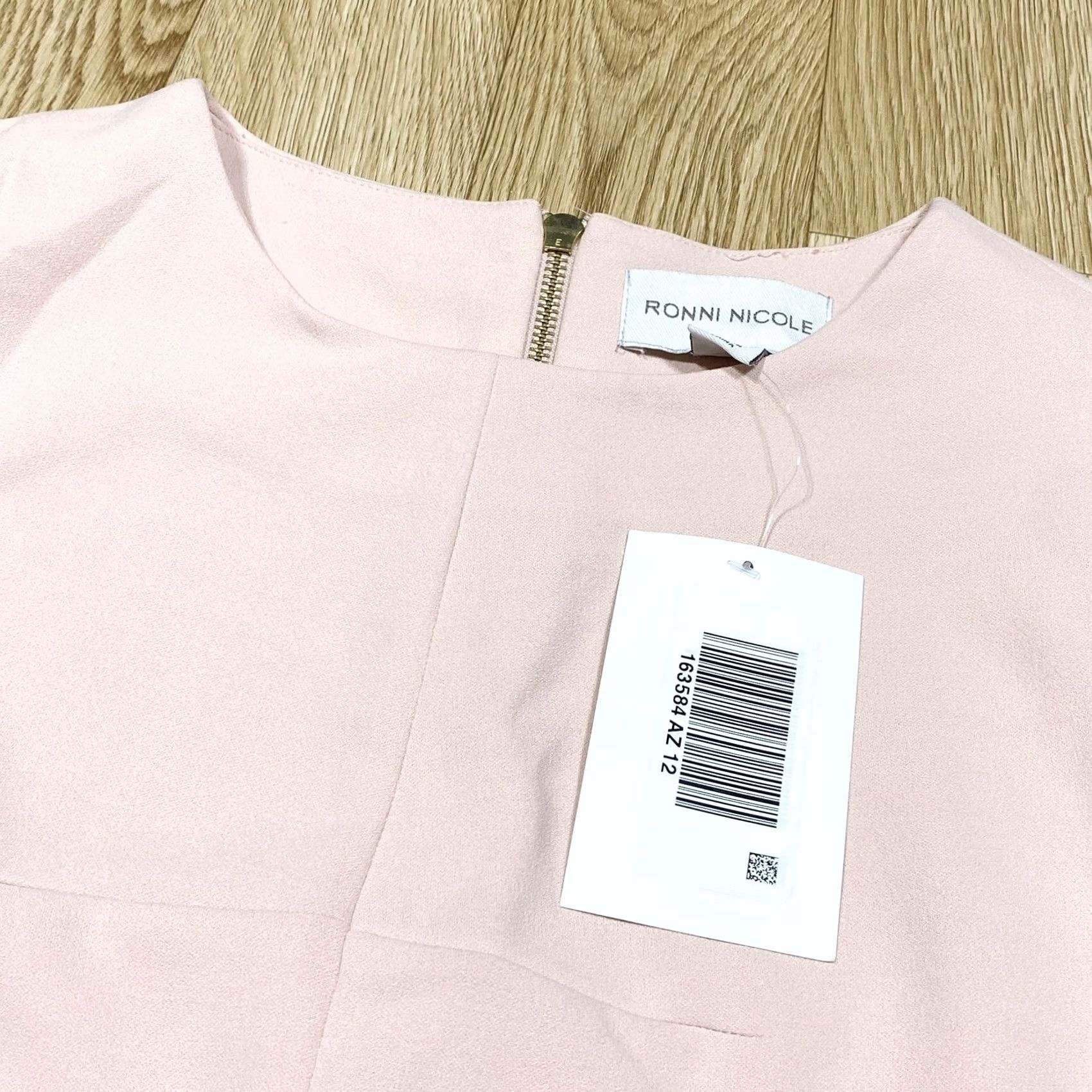 Pinko Ronni Nicole Shift Dress Pink Midi 3/4 Sleeve UK 12 Womens Small Defect Modern Casual Party Cocktail VINTAGE? Size XL / US 12-14 / IT 48-50 - 3 Thumbnail