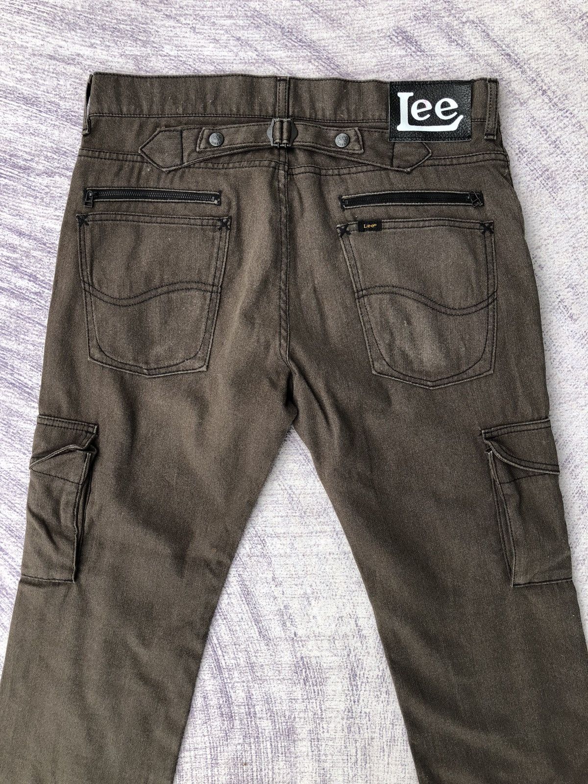 Lee × Seditionaries Vintage Grey Cargo LEE Rider 8 Pocket Size US 34 / EU 50 - 15 Thumbnail