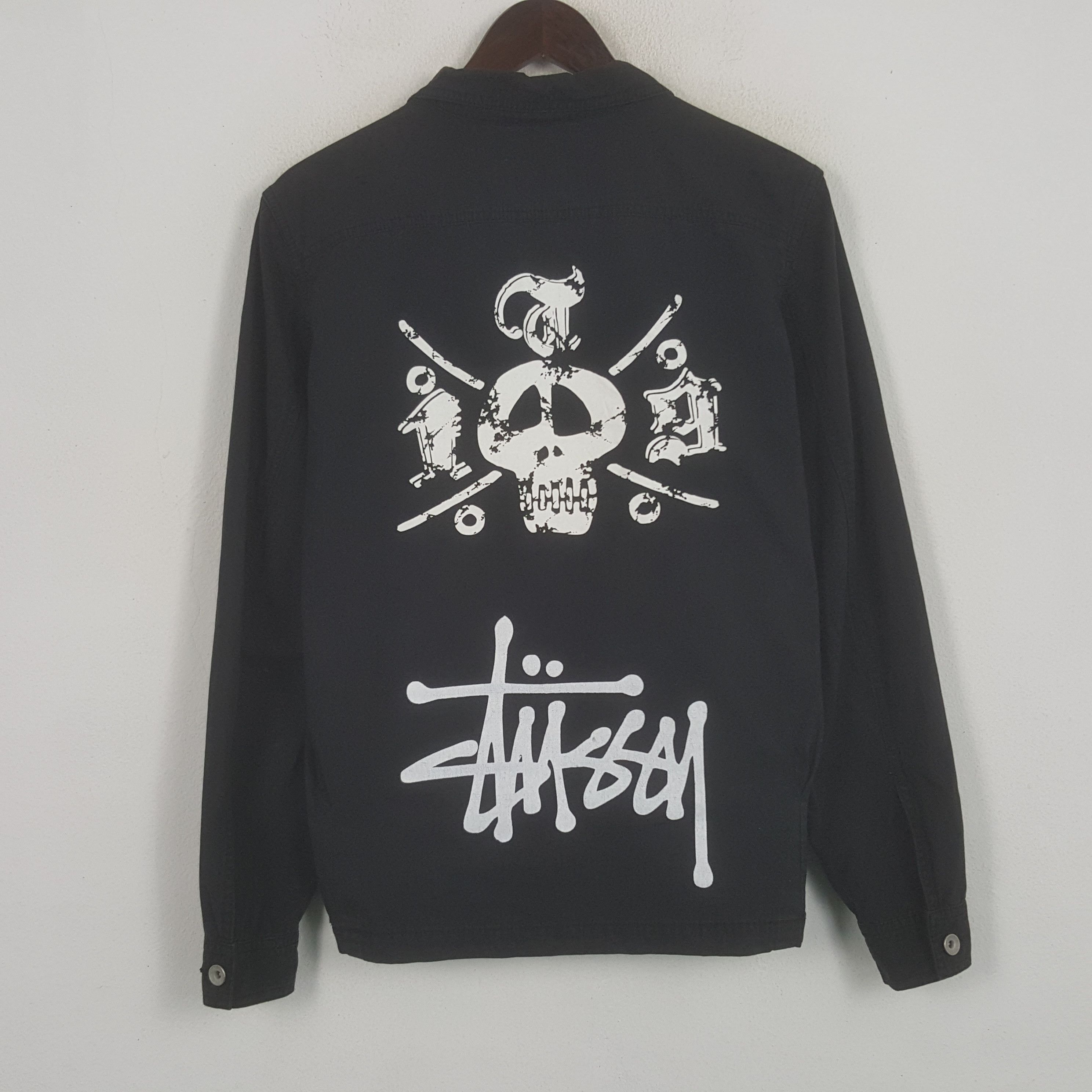 シ*ウ様 Special 90s old stussy \"work jacket Vintage 90's STUSSY Workwear Jacket Design Embroidery Logo