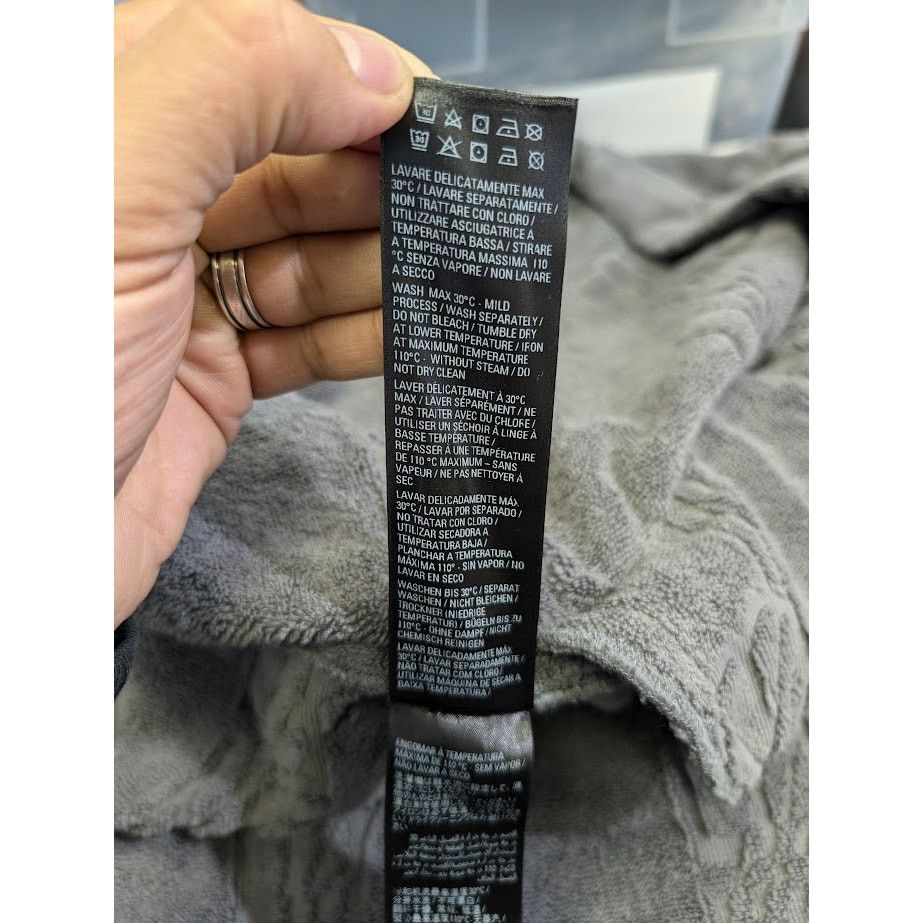 o1rshd1 Monogram Gown in Gray