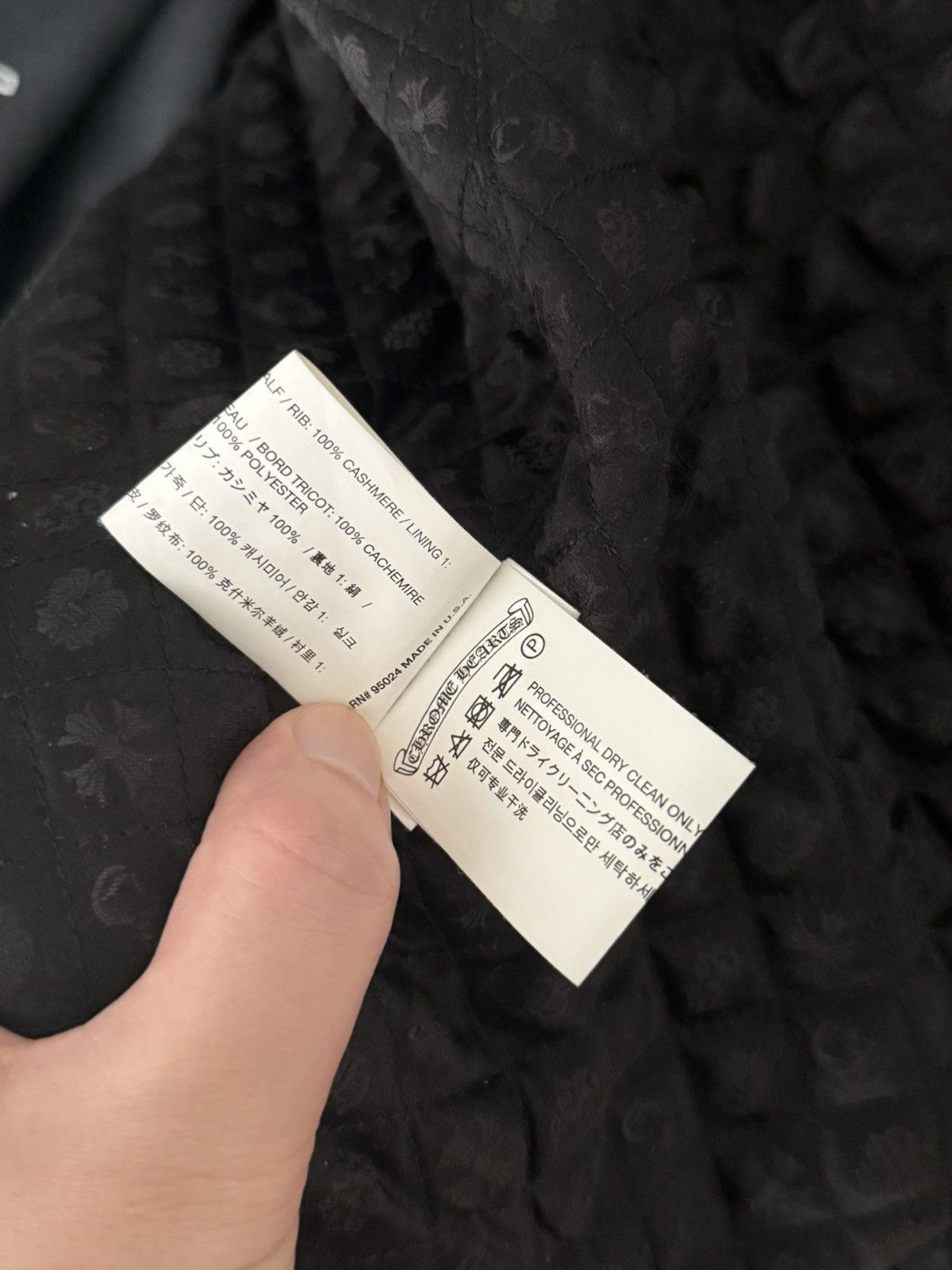 Chrome Hearts *RARE* Chrome Hearts Leather Patched Varisity Jacket Sz. M Size US M / EU 48-50 / 2 - 10 Thumbnail