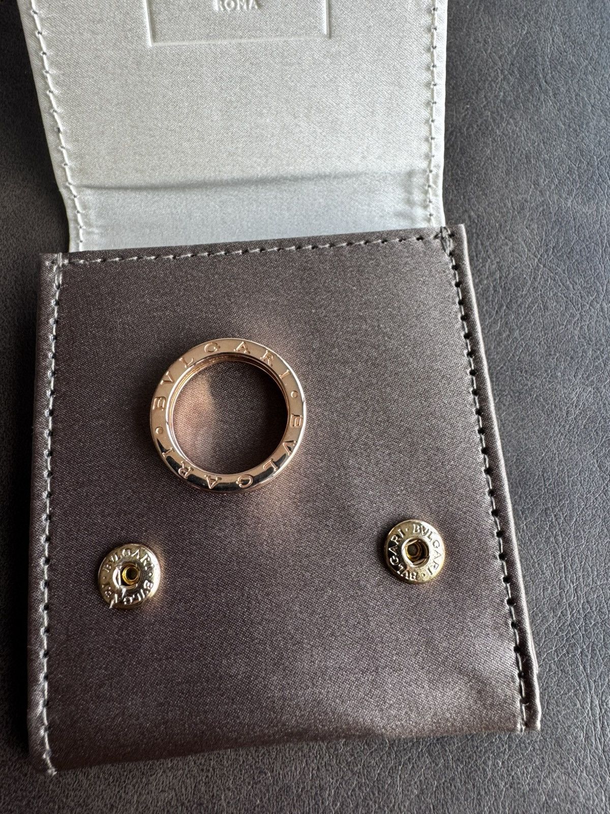 Bvlgari Bvlgari B zero1 Rose Gold Ring Size ONE SIZE - 6 Thumbnail