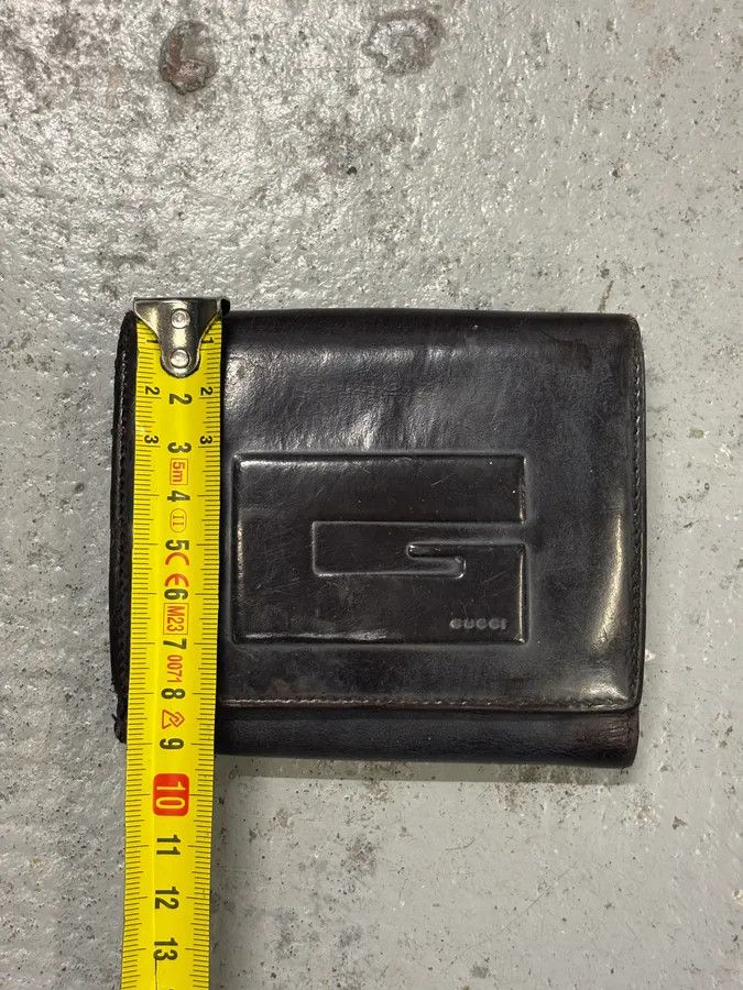 Gucci 2007 Gucci Black Bifold Logo Leather Wallet Size ONE SIZE - 8 Thumbnail