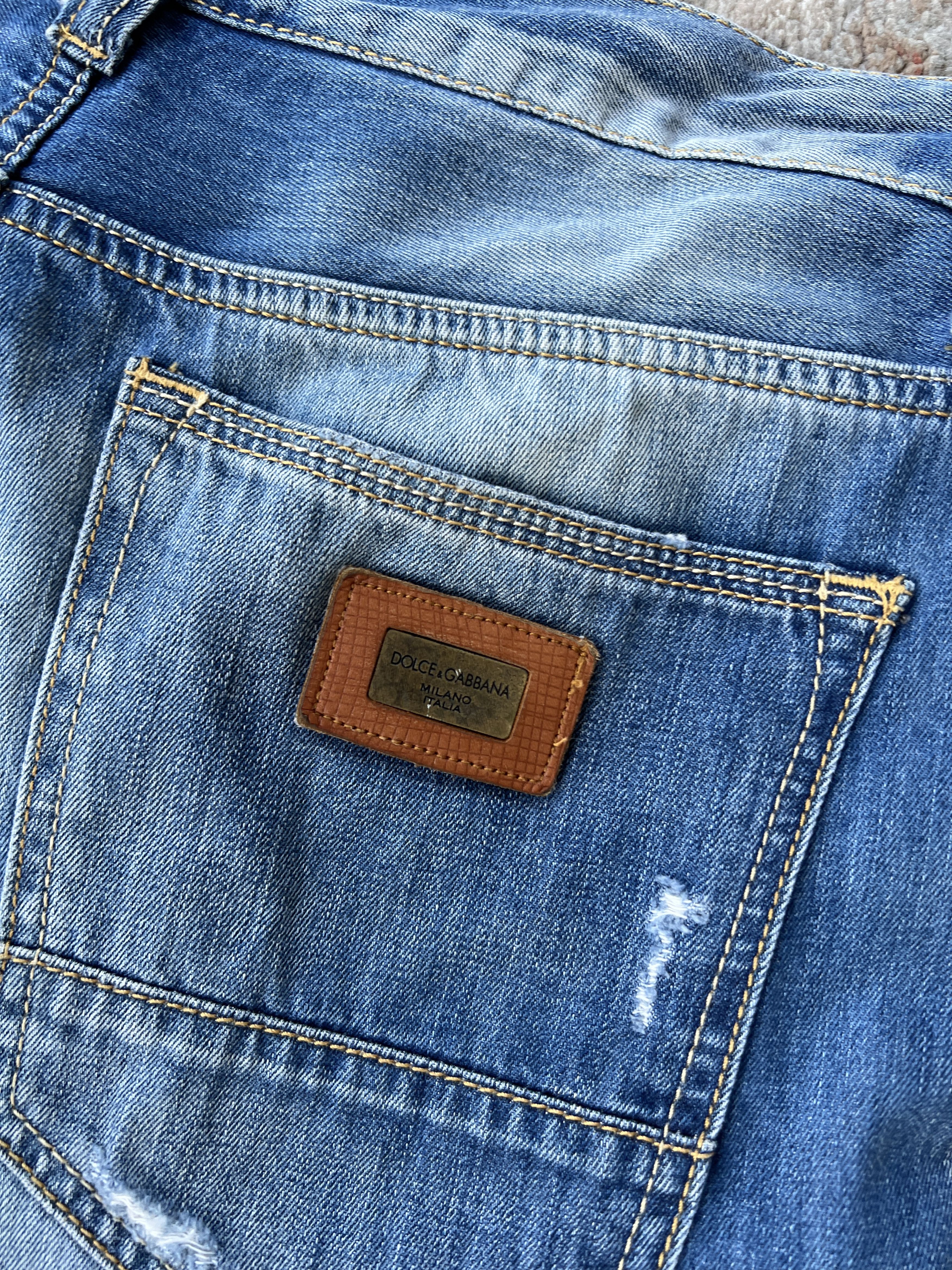 Dolce & Gabbana Dolce & Gabbana Denim Pants Size US 31 - 12 Thumbnail