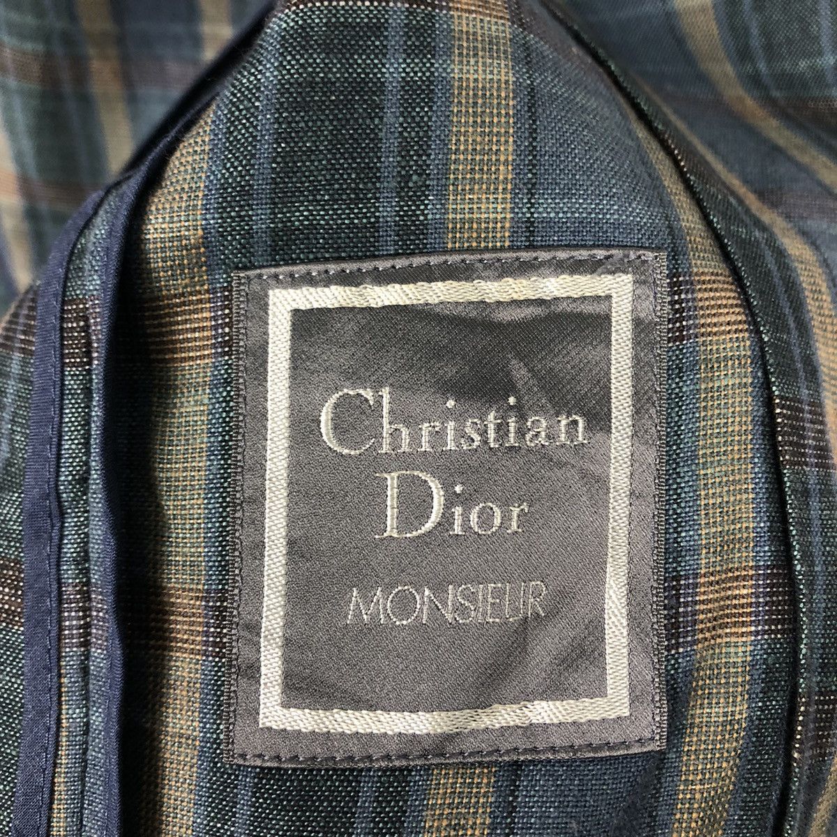 Christian Dior Monsieur 📌Vintage Chore Jacket Christian Dior Monsieur Tartan Design Size US M / EU 48-50 / 2 - 18 Thumbnail