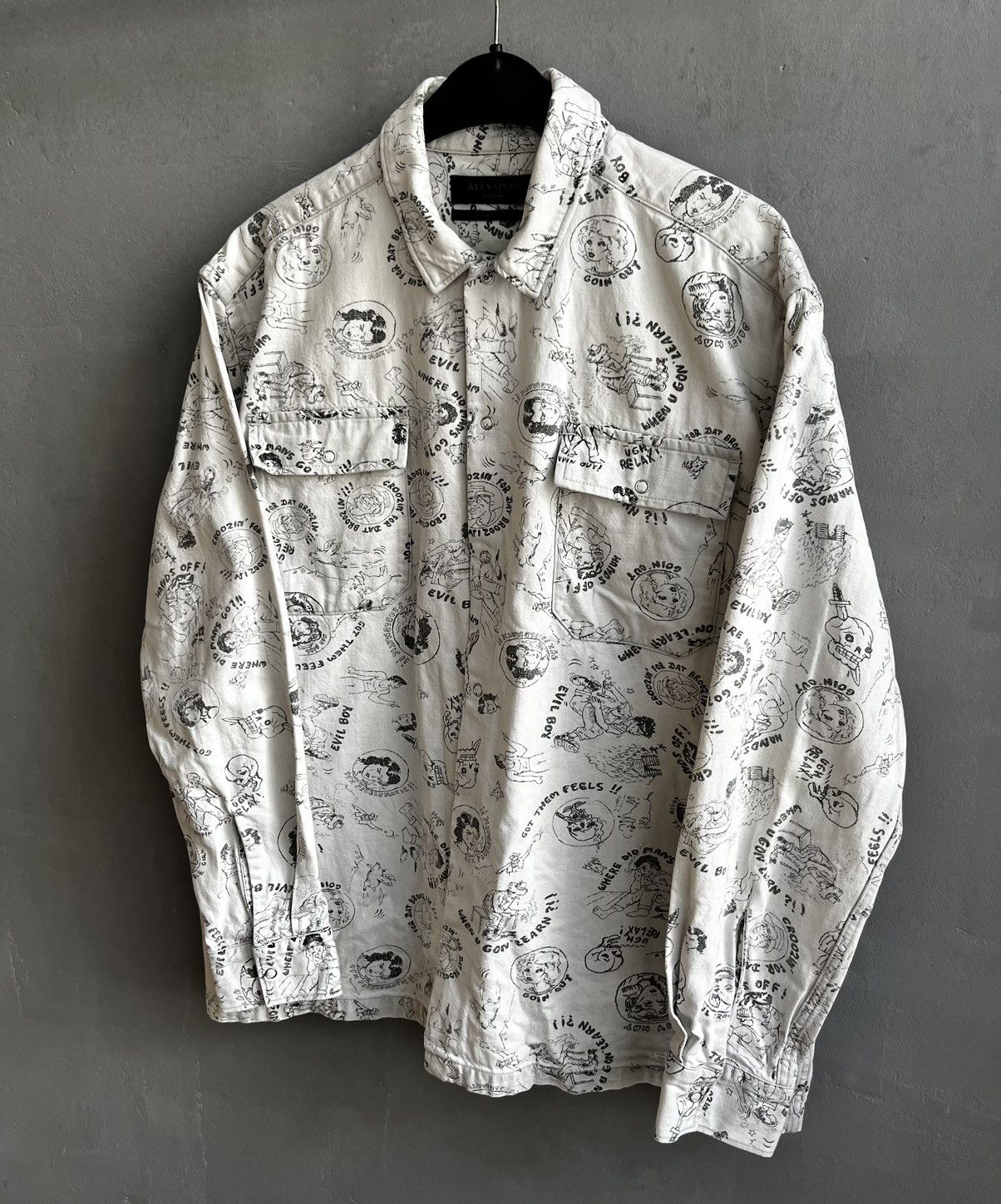Allsaints × Vintage Allsaints old school jacket Size US M / EU 48-50 / 2 - 1 Thumbnail