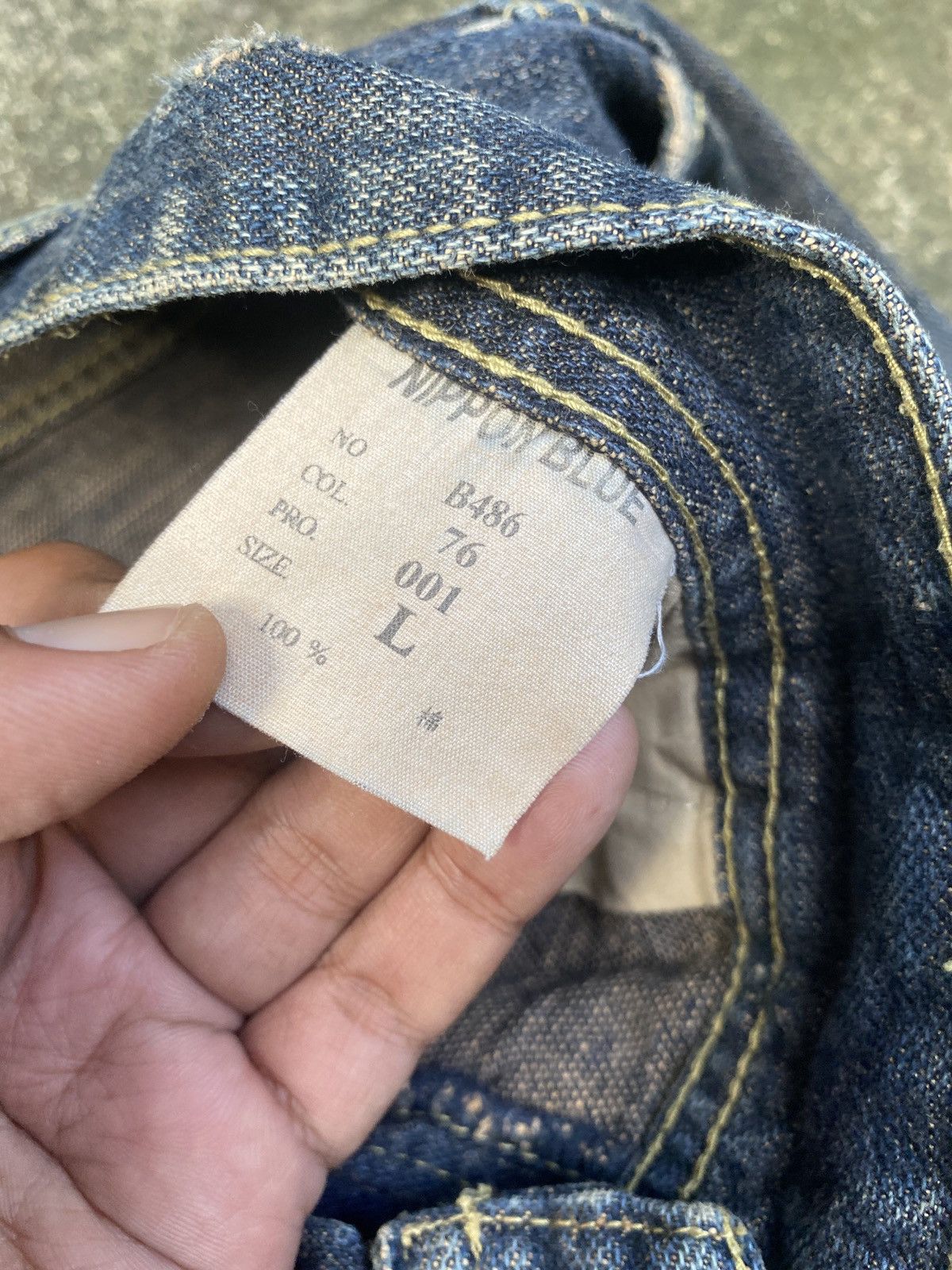 Tornado Mart Japanese Kulo Distressed Baggy Denim Size US 32 / EU 48 - 9 Thumbnail