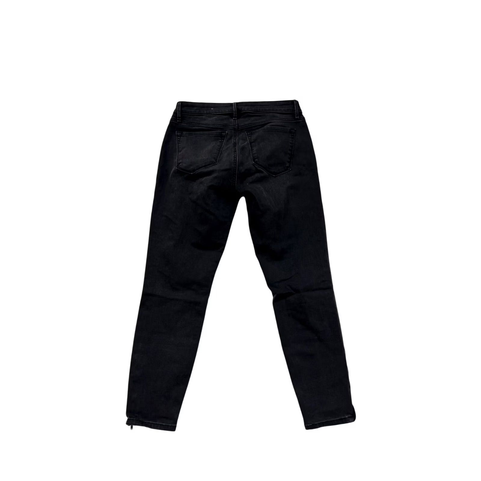 Ann Taylor Ann Taylor Loft Jeans Womens 27/4 Black Denim Curvy Skinny Ankle NWT Denim NWT Womens 27 Curvy Skinny Ankle Jeans Black Denim Size 27" / US 4 / IT 40 - 2 Thumbnail