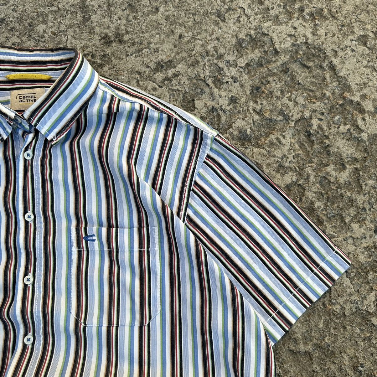 camel active Vintage Japanese Style Camel Active Shirt Button Up Size 2XL Size US XXL / EU 58 / 5 - 4 Thumbnail