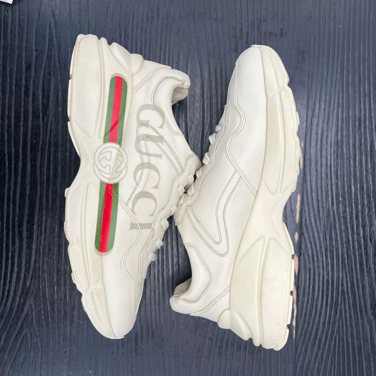 Gucci Gucci Rhyton Belt Dad Sneakers US8.5 / EU42.5 Near Mint Size US 9.5 / EU 42-43 - 7 Thumbnail