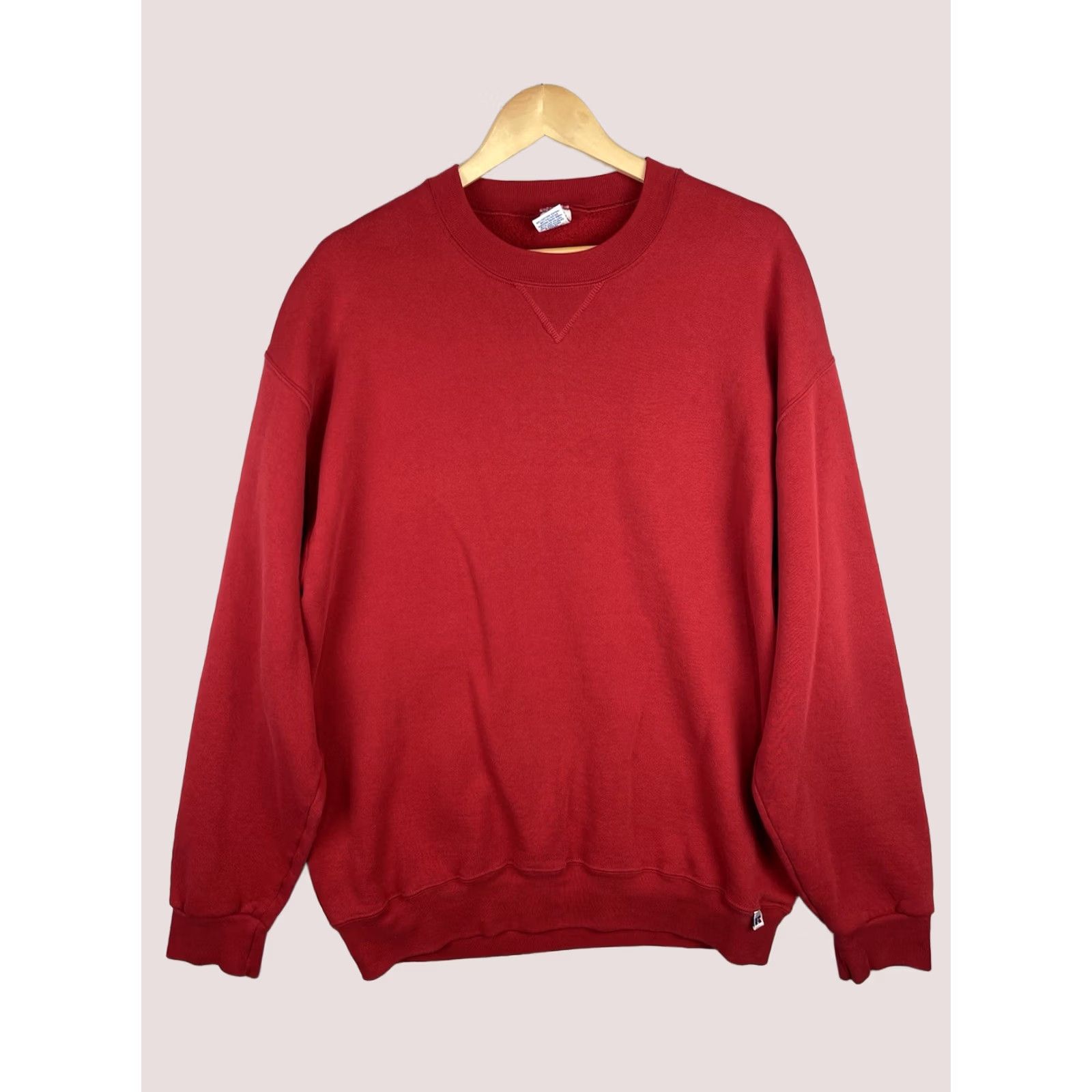 Russell Athletic VINTAGE Russell Athletic Sweatshirt Mens XL Tall Red Pullover Crew Neck Sweatshirt Size US XL / EU 56 / 4 - 1 Thumbnail