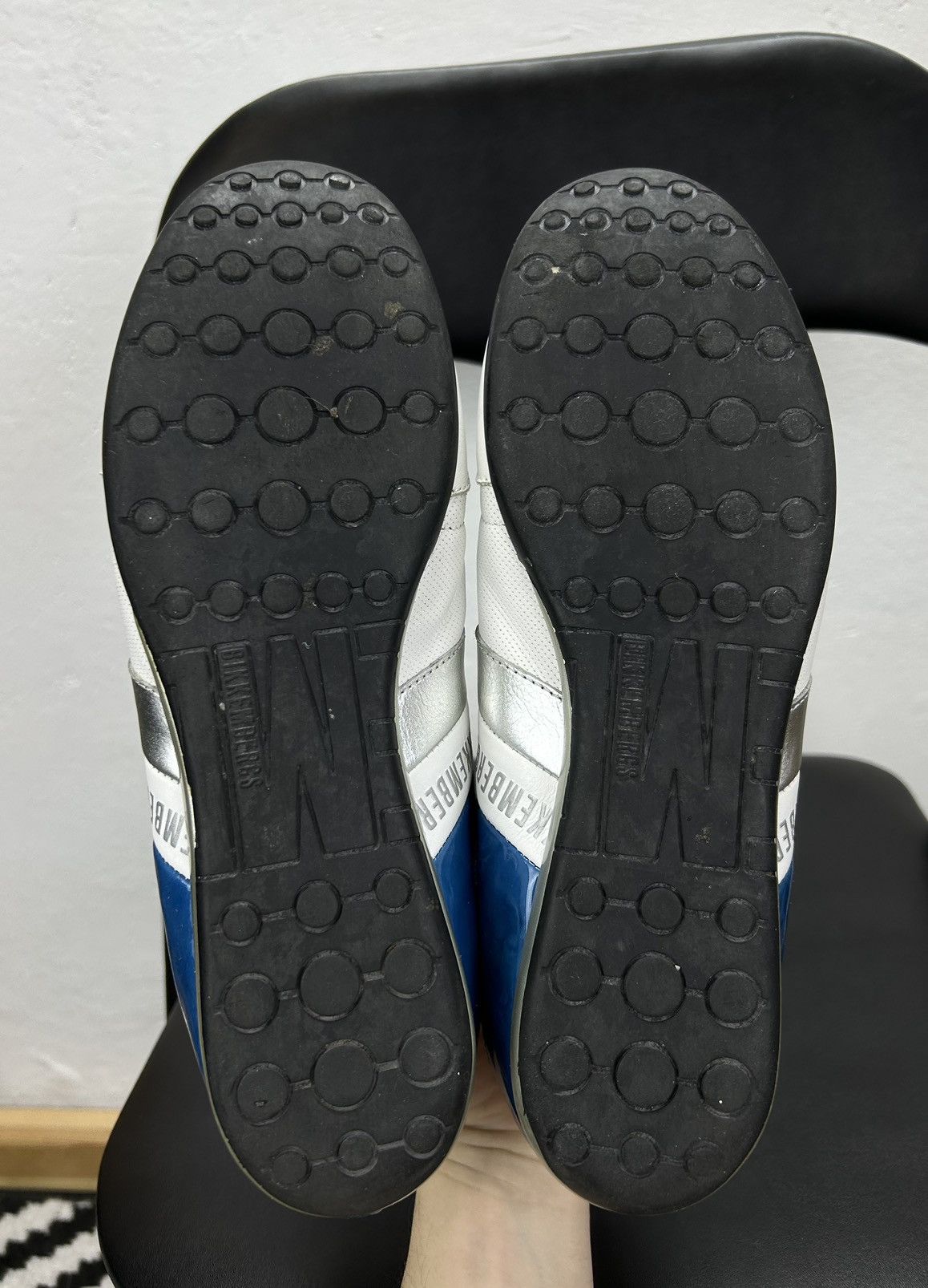 Dirk Bikkembergs Bikkembergs Leather Low Top Sneakers White Size 41 Size US 9 / EU 42 - 6 Thumbnail