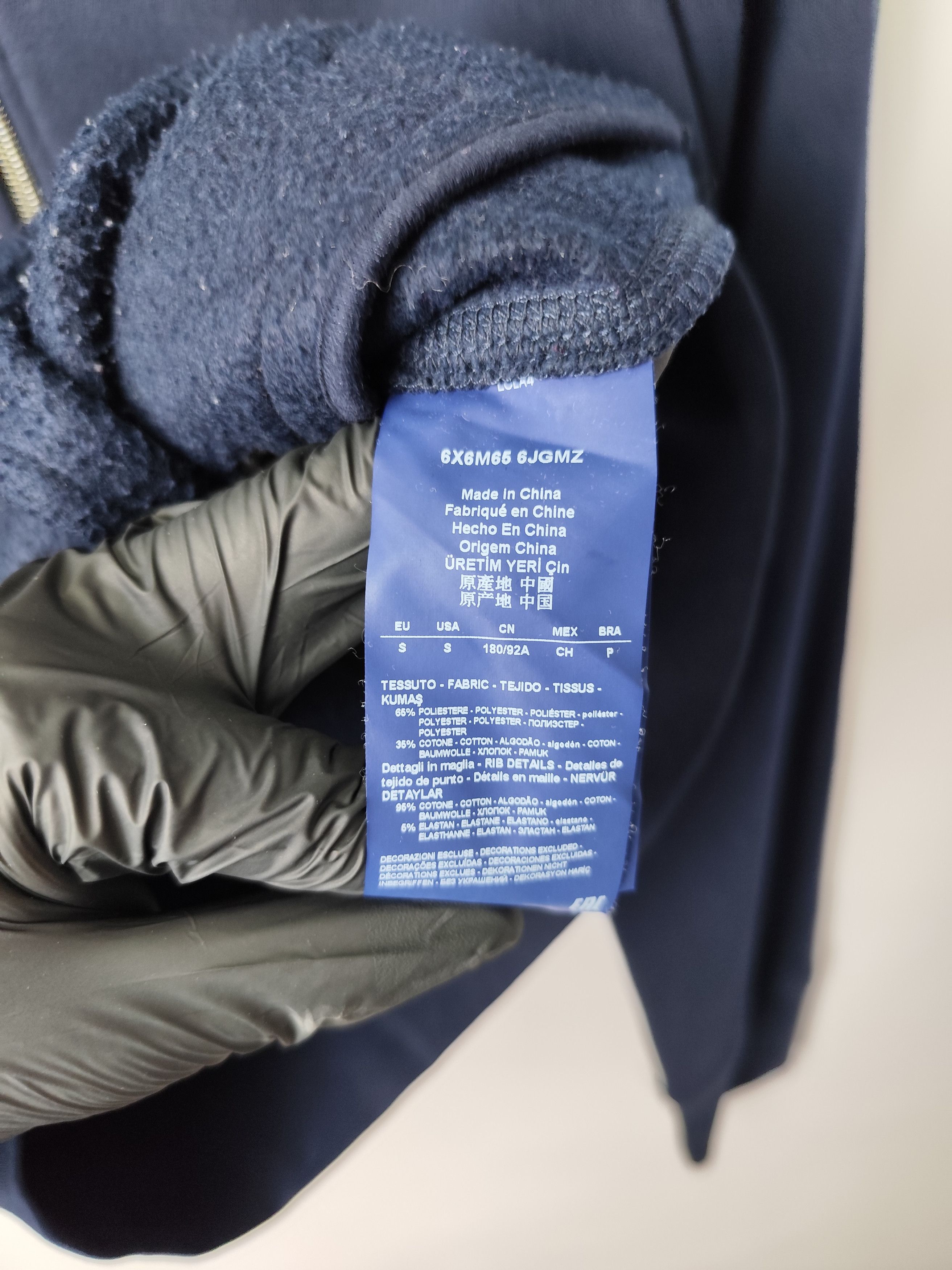 Emporio Armani Vintage Armani Jeans AJ Y2K Big Logo Jacket Full Zip Sz S Size US S / EU 44-46 / 1 - 7 Thumbnail
