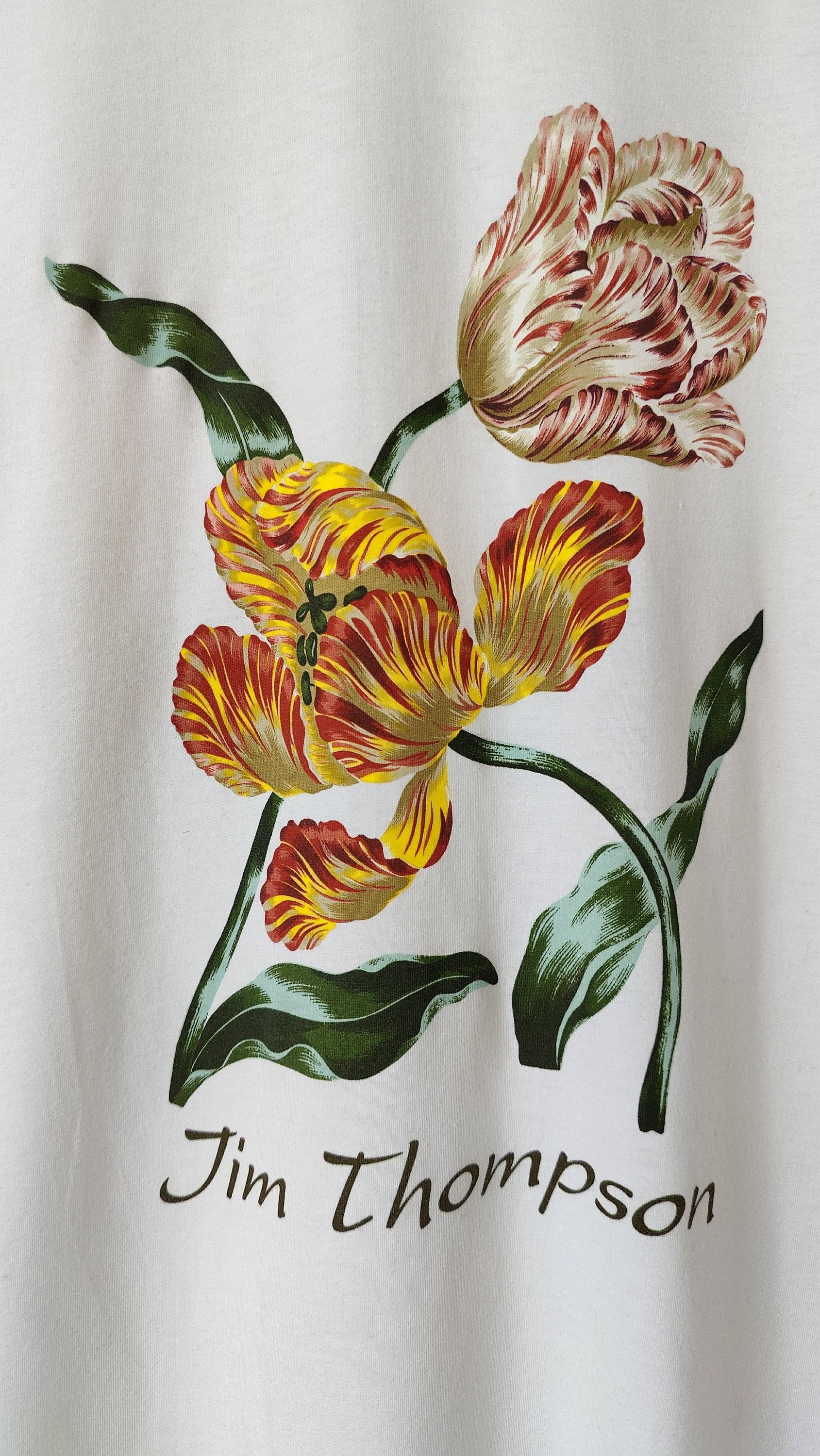 Jim Thompson Jim Thompson Vintage Flowers Tshirt Size US M / EU 48-50 / 2 - 5 Thumbnail