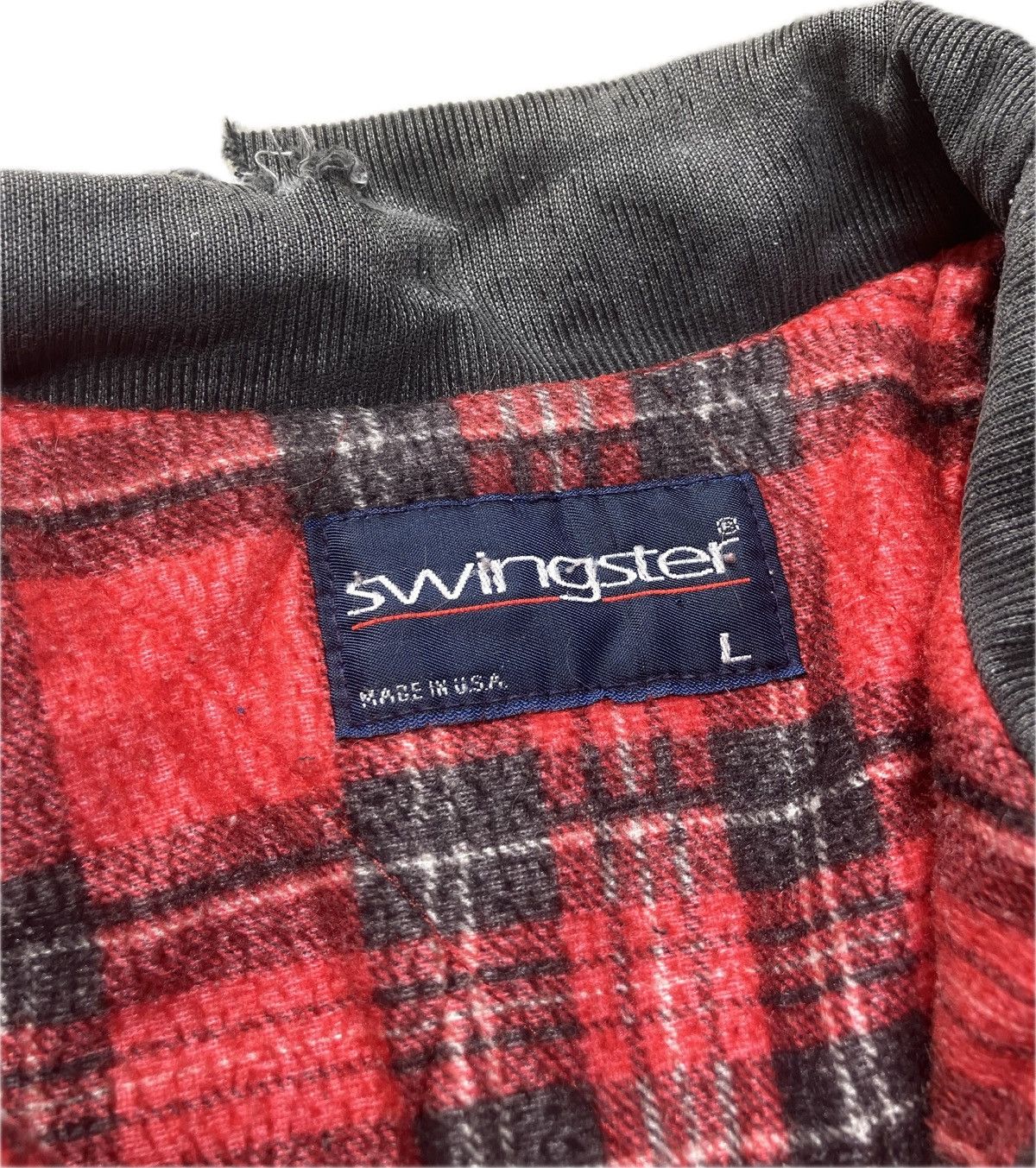 Carhartt × Vintage 80’s Swingster Workwear Jacket Santa Fe Style Size US L / EU 52-54 / 3 - 4 Thumbnail