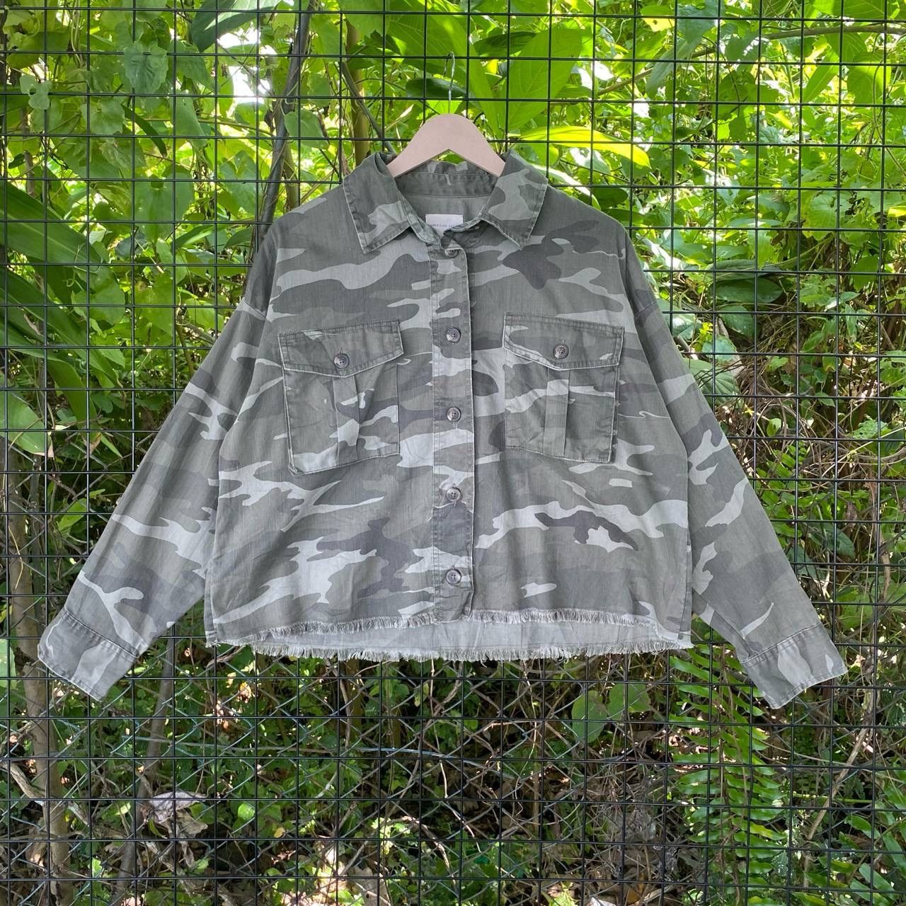 American Eagle Outfitters × Vintage Vintage American Eagle Army Oversize Button Up Jacket Size US XS / EU 42 / 0 - 1 Thumbnail