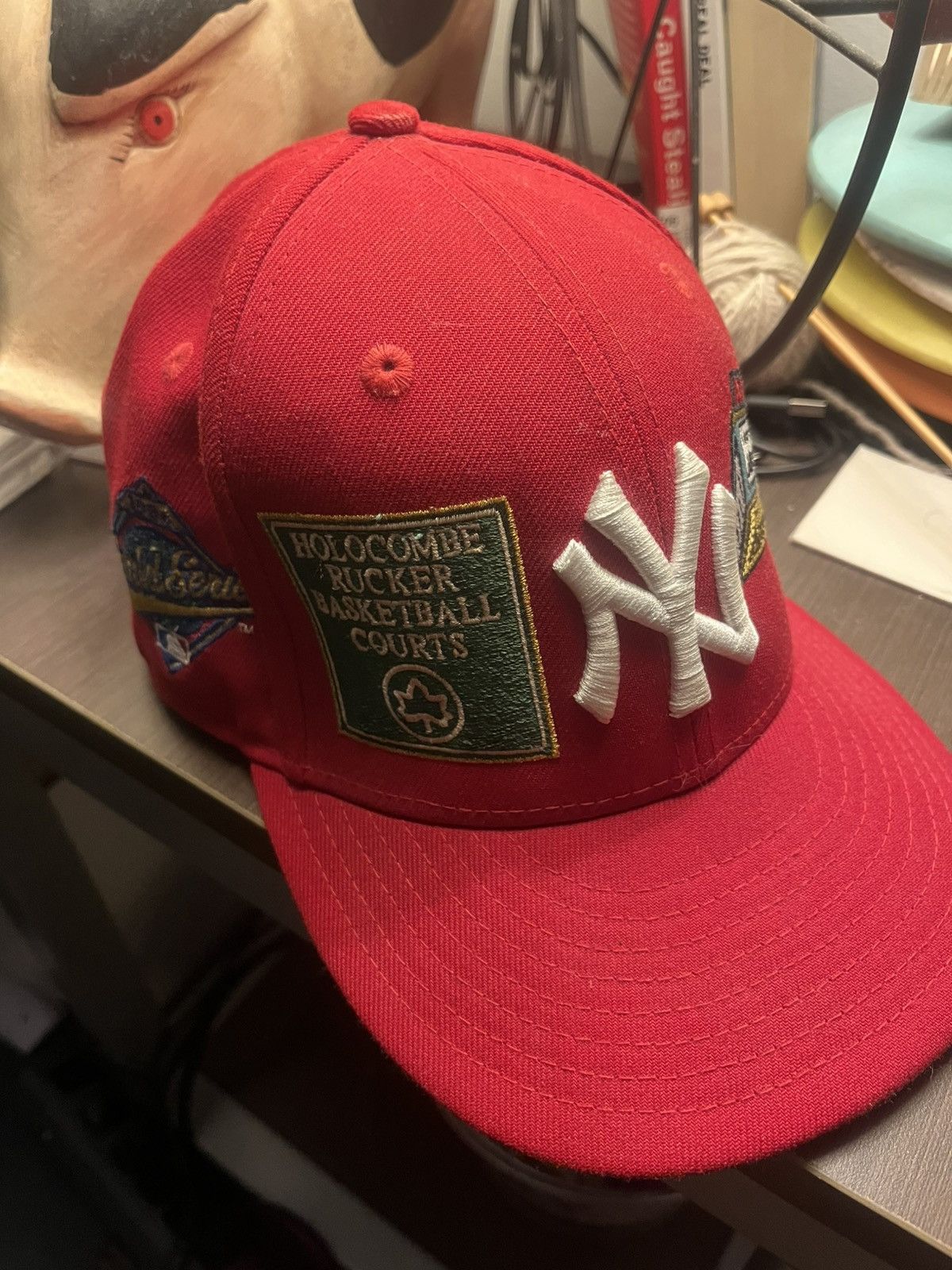 New Era Embroidered Yankees fitted hat Size ONE SIZE - 3 Thumbnail