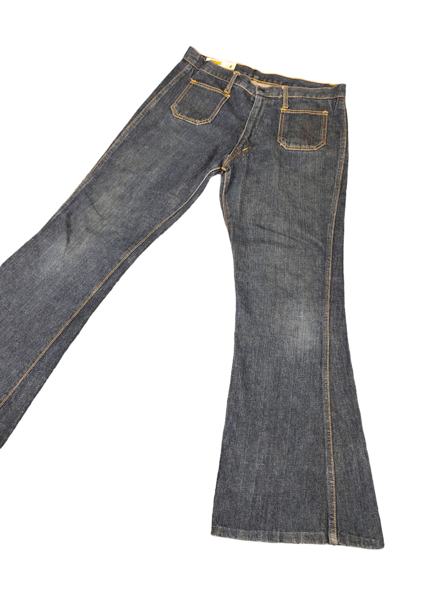 Hysteric Glamour Flare Jeans Big John Lot 46 Bell Bottom Denim Jean Boot Cut Size US 33 - 1 Thumbnail