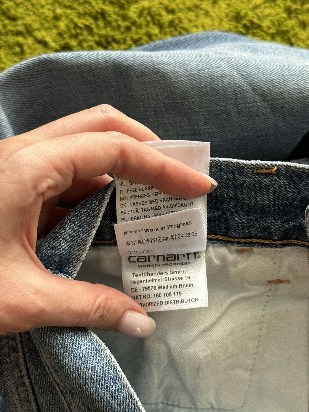 Carhartt × Carhartt Wip Carhartt WIP wide leg palazzo denim pants jeans Size 27" / US 4 / IT 40 - 8 Thumbnail