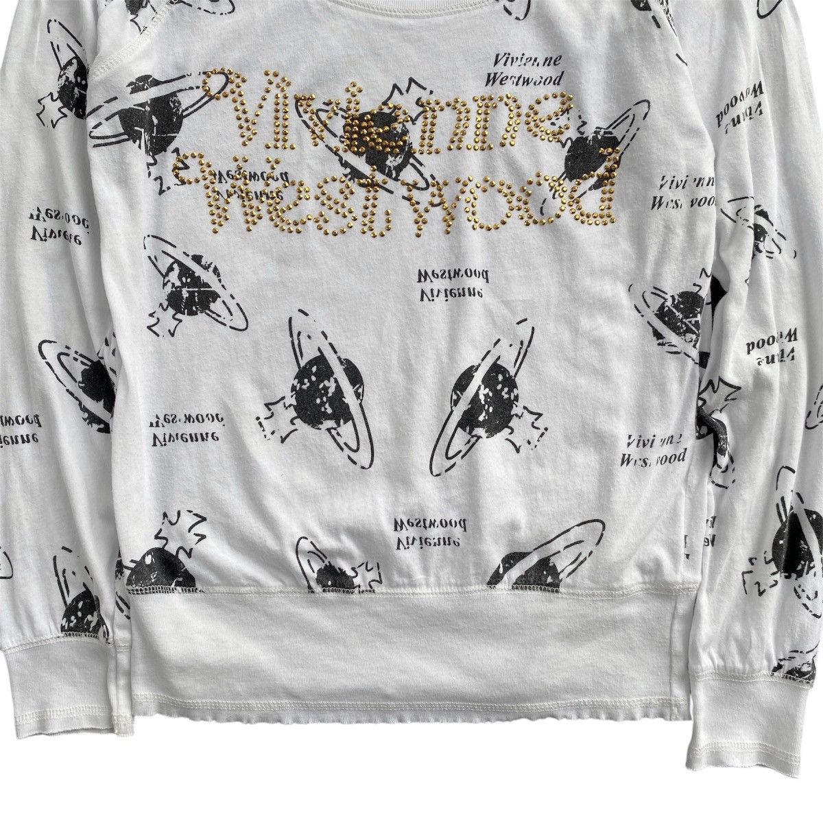 Vivienne Westwood RARE vivienne westwood gold label knit studded sweatshirt Size M / US 6-8 / IT 42-44 - 4 Thumbnail