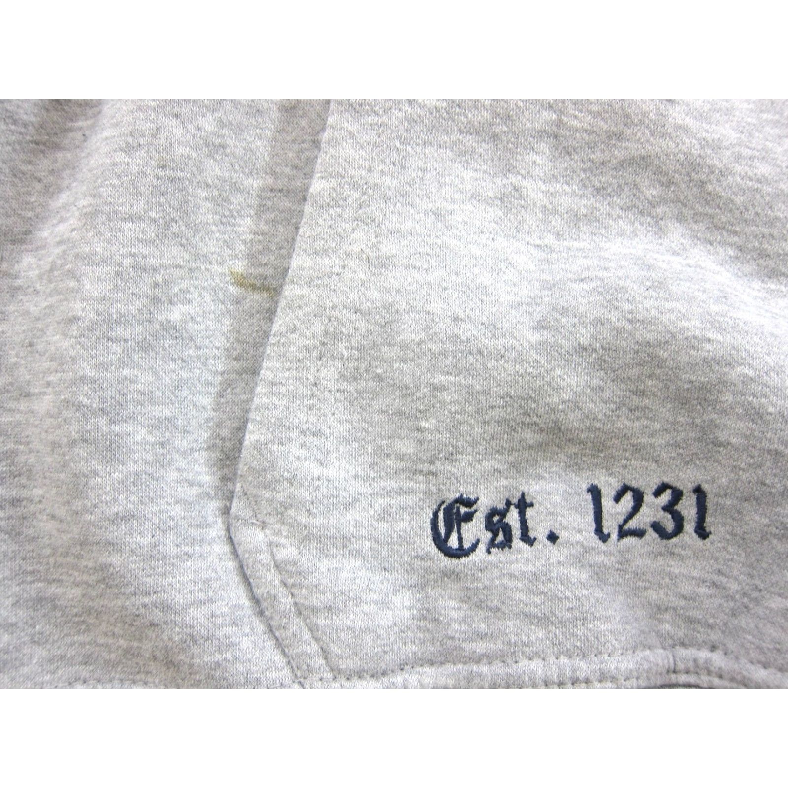 Vintage Official Oxford University Merchandise Sweatshirt Shirt Men L Grey Hooded 80s University Logo Size US L / EU 52-54 / 3 - 4 Thumbnail
