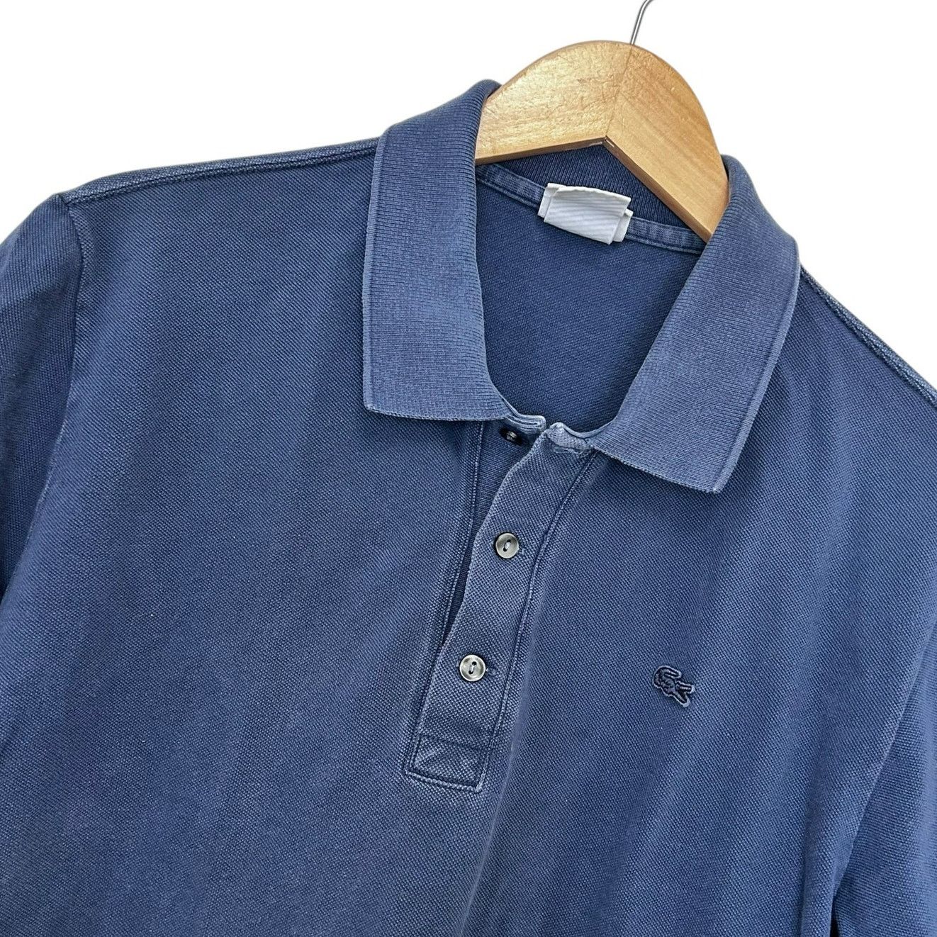 Lacoste Lacoste Navy Blue Short Sleeve Polo Sz 6 Sz XL Size US XL / EU 56 / 4 - 1 Thumbnail