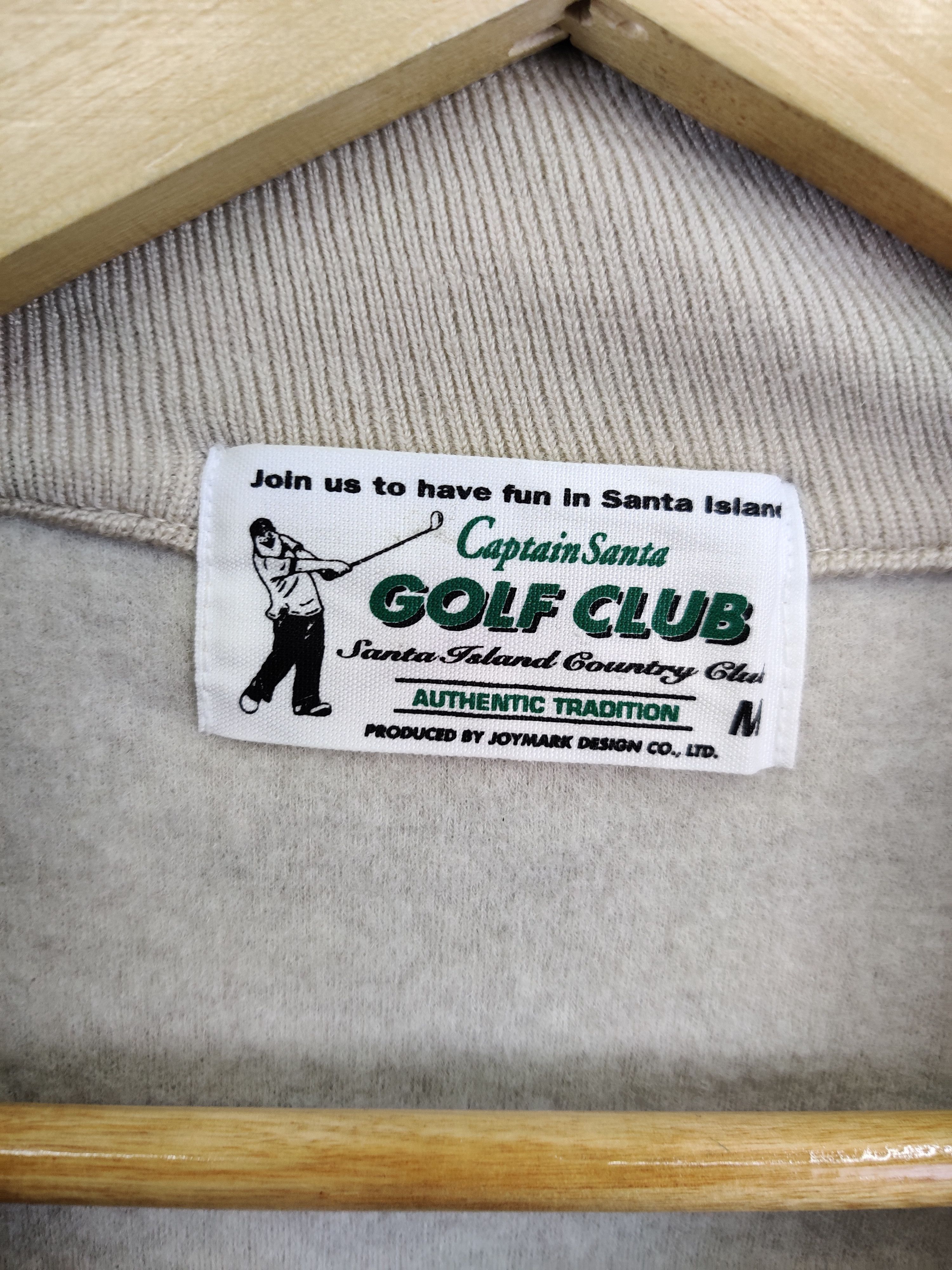 Captain Santors Vintage Captain Santa Golf Club Half Zip Sweatshirt Size US M / EU 48-50 / 2 - 12 Thumbnail
